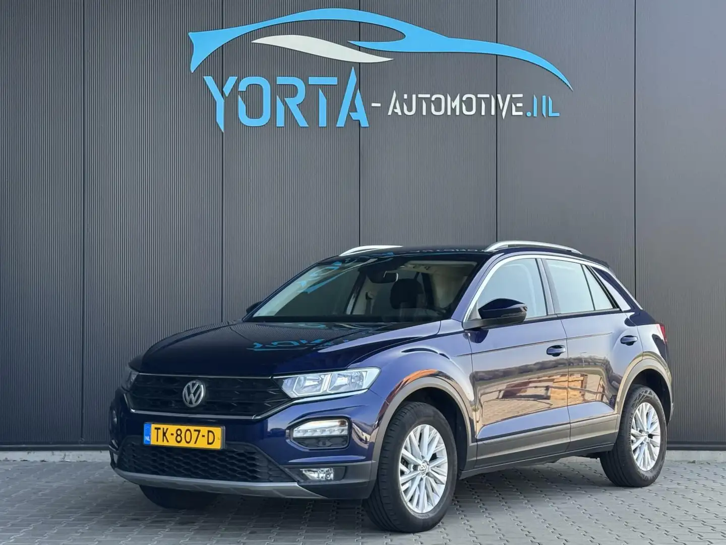 Volkswagen T-Roc 1.0 TSI Style NL AUTO*PDC*CARPLAY*ADAPTIVE CRUISE Blauw - 1