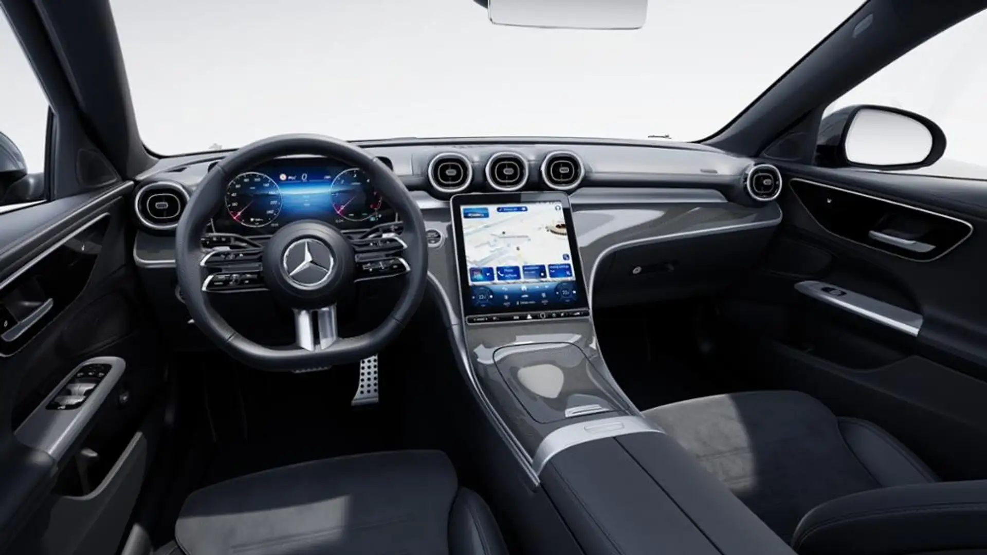 Mercedes-Benz C 220 d T AMG/LED/DISTRONIC/Advanced-P/EDW/RfCam Grau - 2