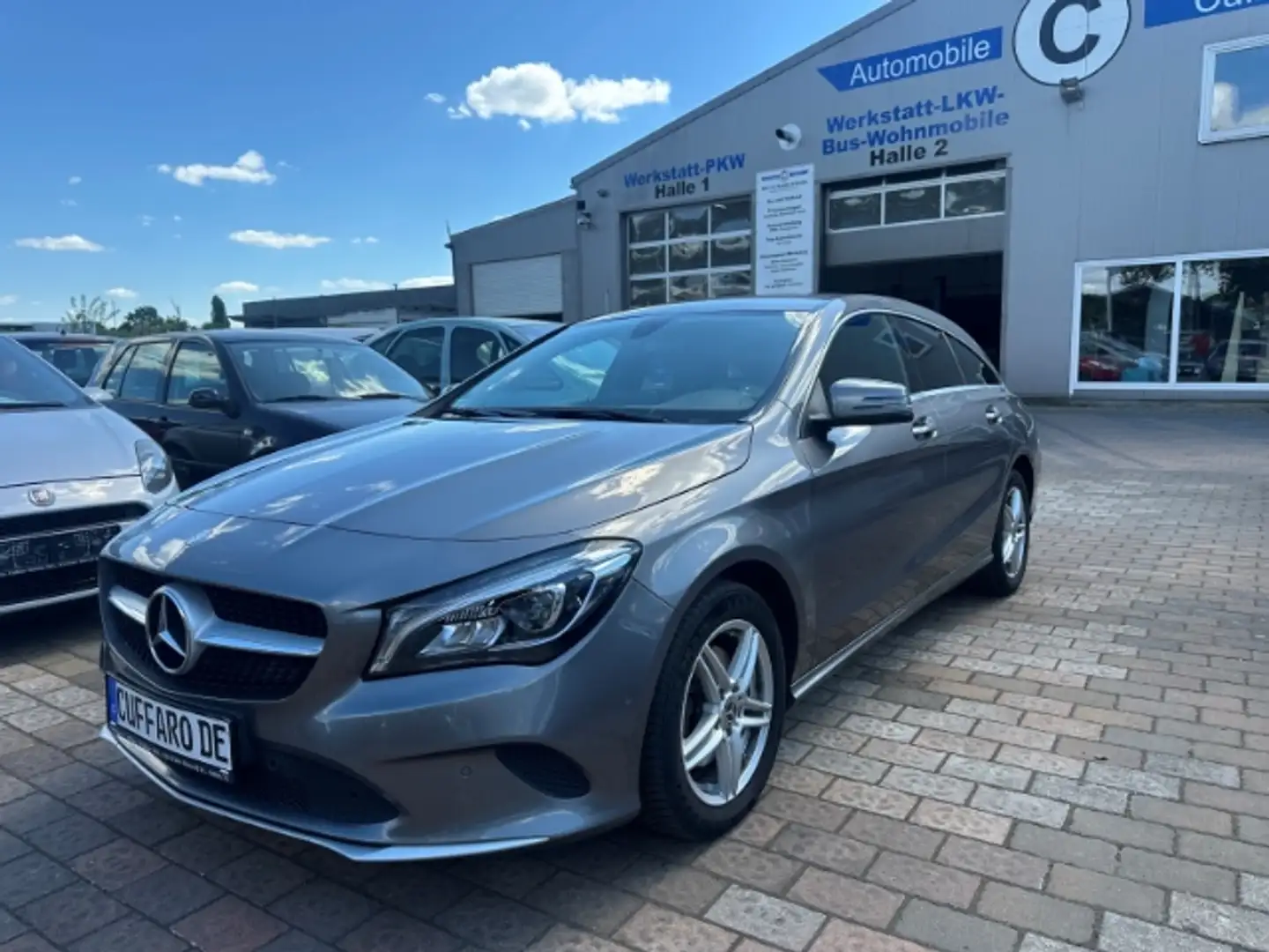 Mercedes-Benz CLA 220 200 CDI d AHK-klappbar Navi LED Fahrerprofil SHZ K Szürke - 2