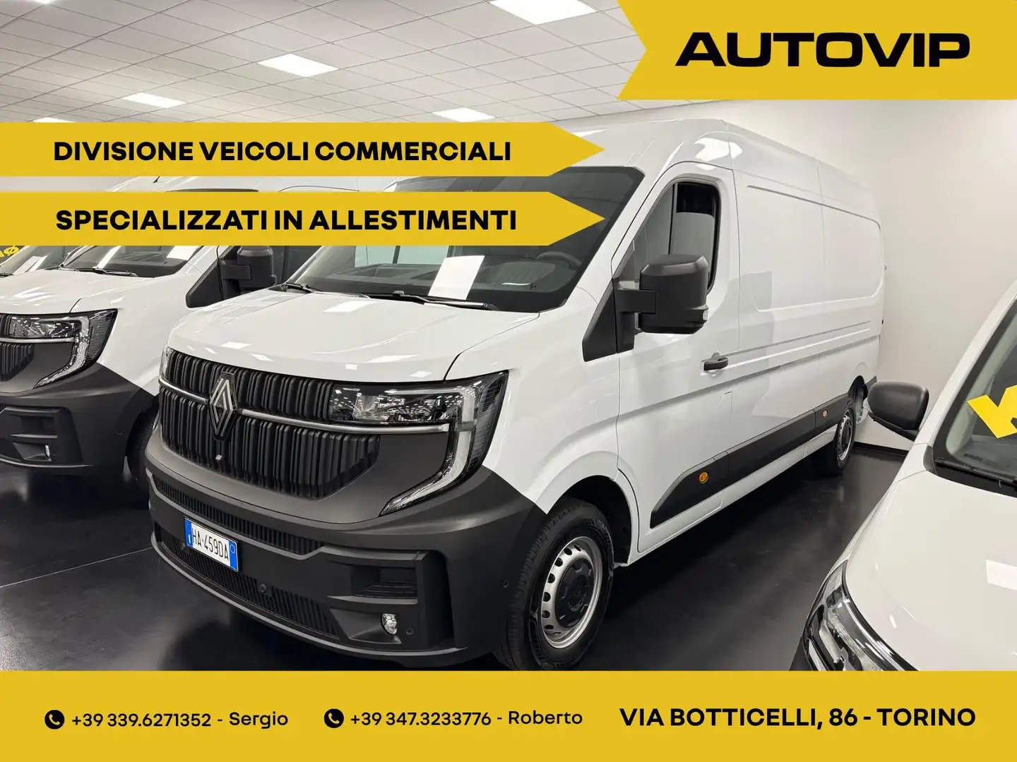 Renault Master KM0!!! NEW MASTER  FG TA L3H2 T35 Blue dCi 150 E6E Bianco - 1