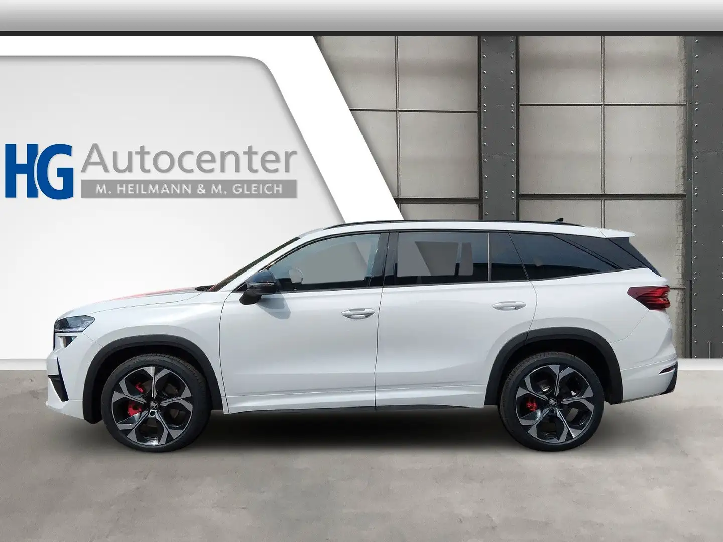 Skoda Kodiaq 2.0TSI RS Pano AHK 7 S.Headup  DCC Canton Weiß - 2