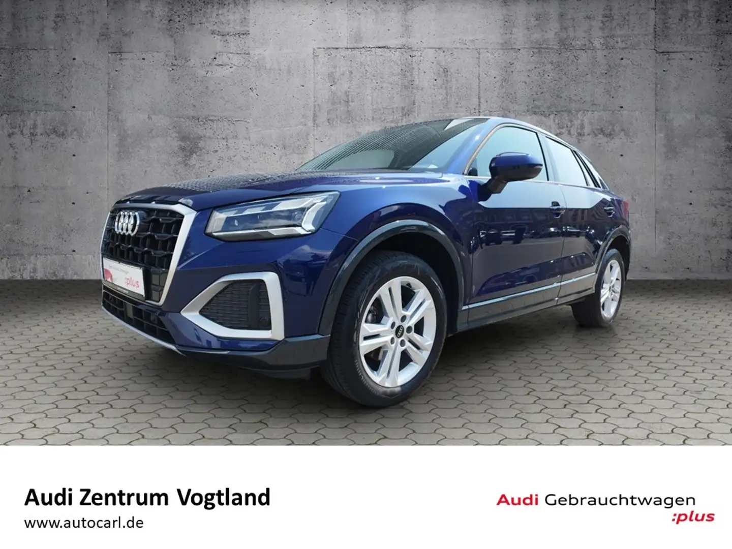 Audi Q2 advanced 30 TFSI MATRIX/SHZ KLIMA ALU Blauw - 1