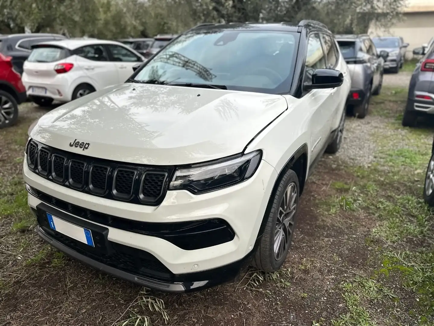 Jeep Compass 1.5 Turbo T4 130 CV MHEV 2WD Summit Bianco - 1