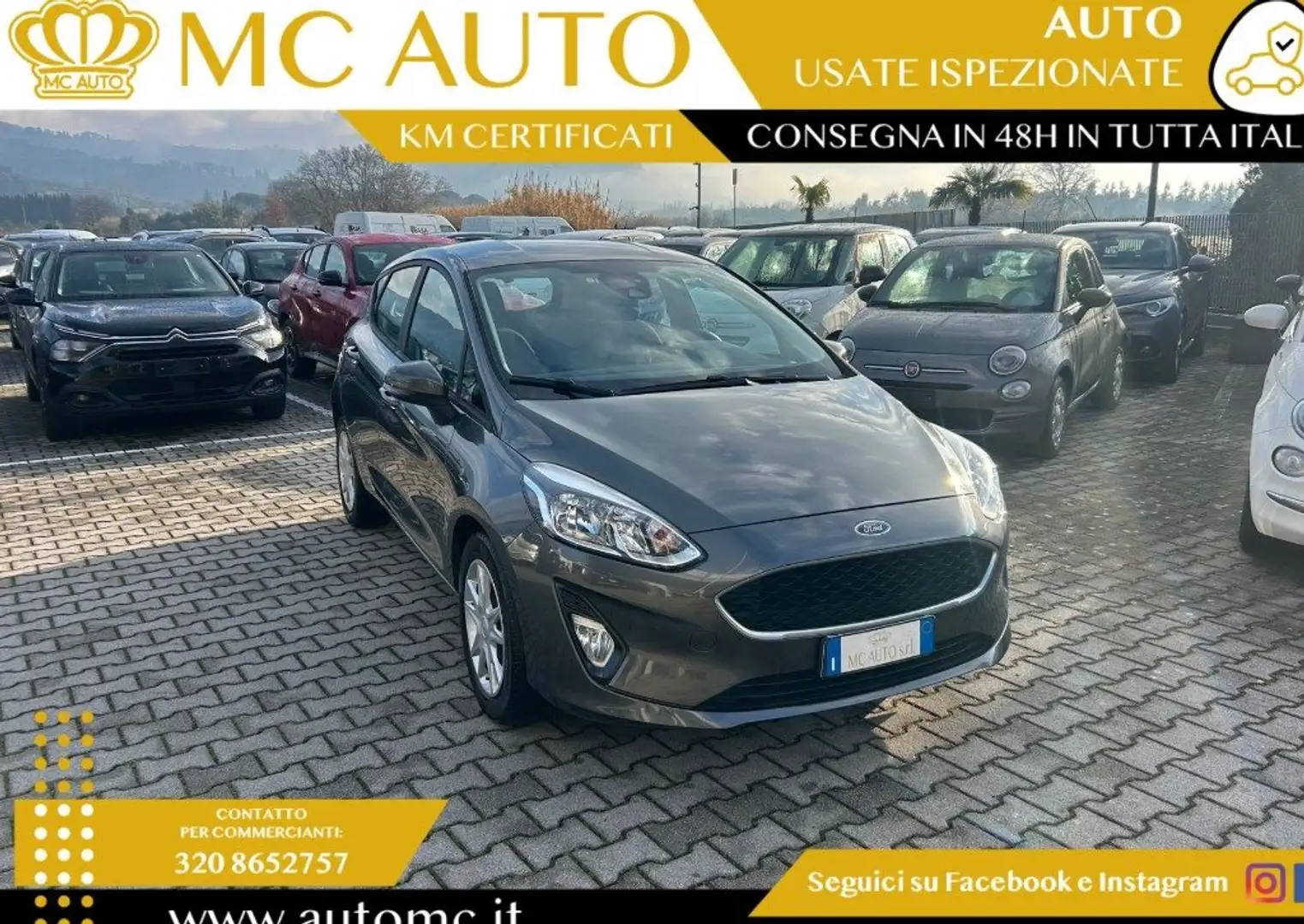 Ford Fiesta 1.5 TDCi 5 porte Vignale Gris - 1