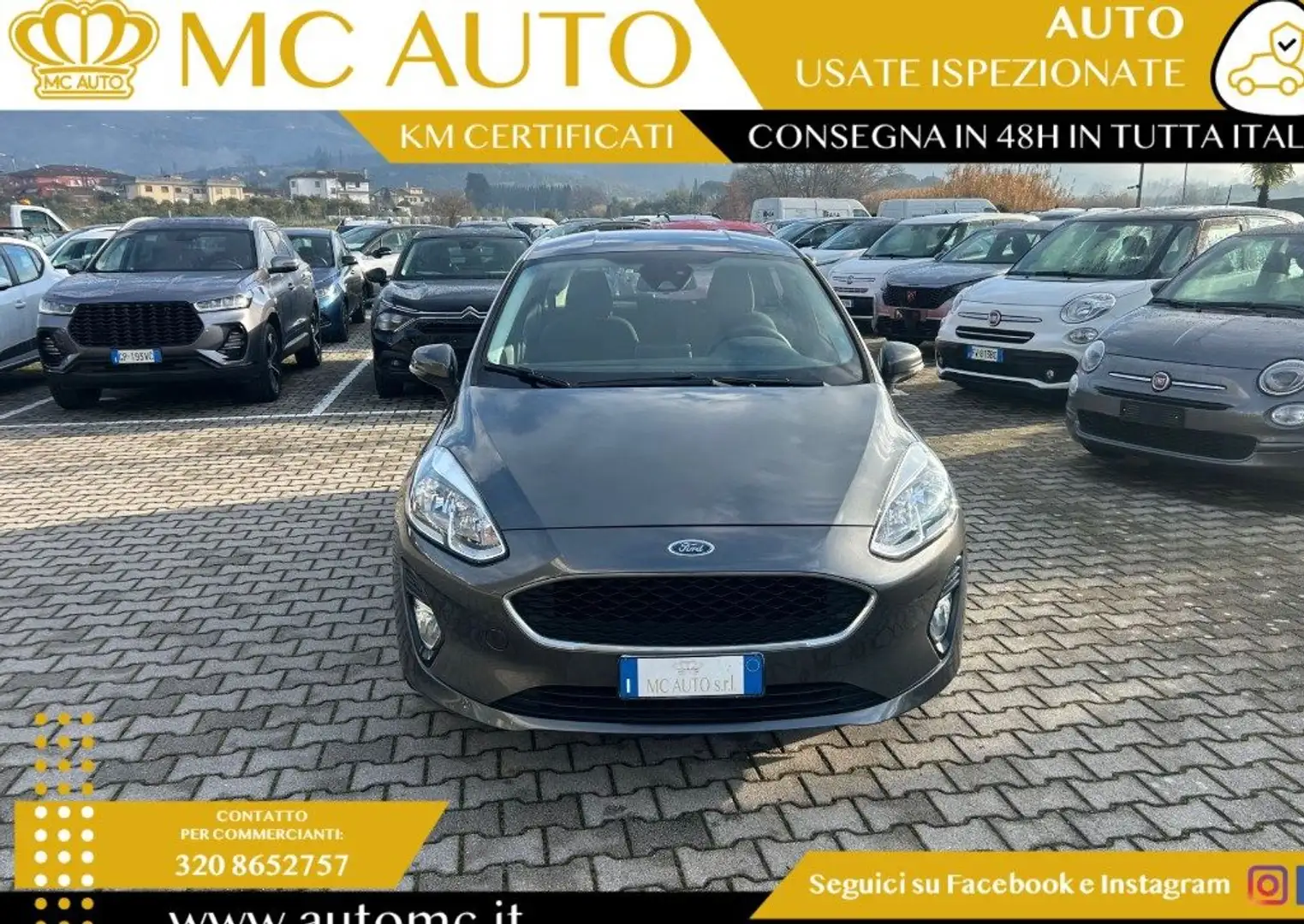 Ford Fiesta 1.5 TDCi 5 porte Vignale Gris - 2