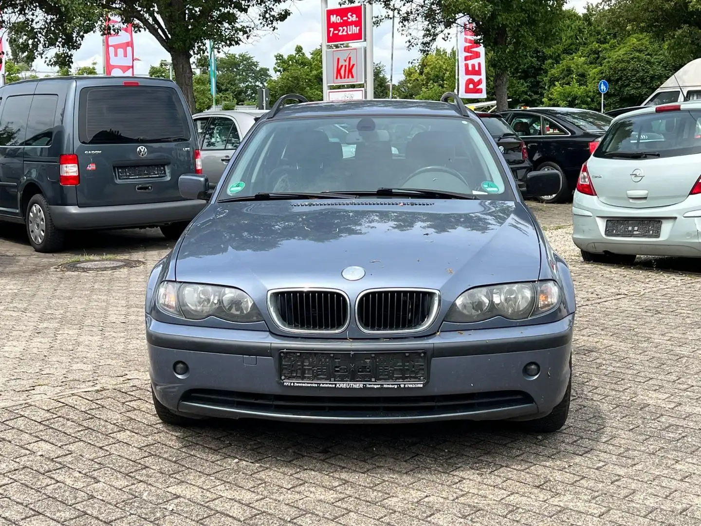 BMW 320 Baureihe 3 Touring 320d Tüv 03.2026 AHK Bleu - 2