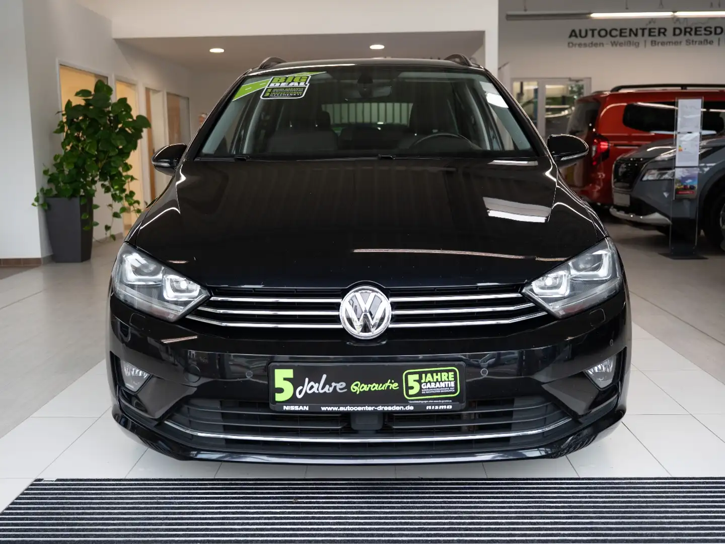 Volkswagen Golf Sportsvan VII 1.4TSI Highline ACC Navi Cam. Noir - 2