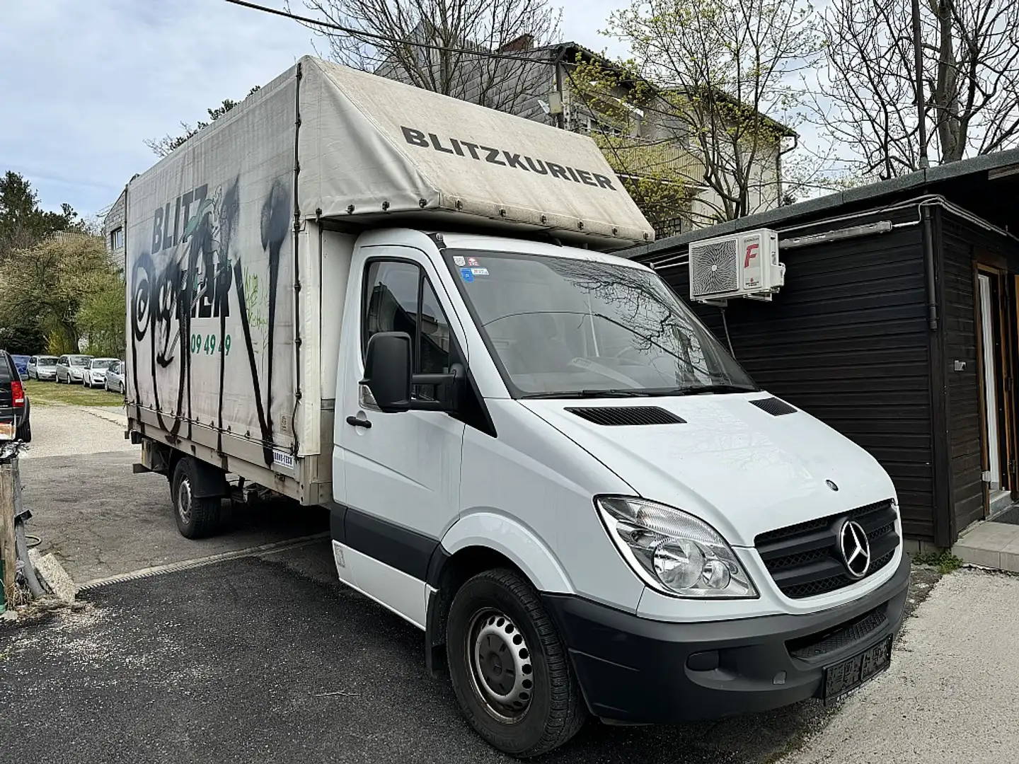 Mercedes-Benz SPRINTER 313 LADEBORDWAND 970 KG Nutzlast Blanc - 1