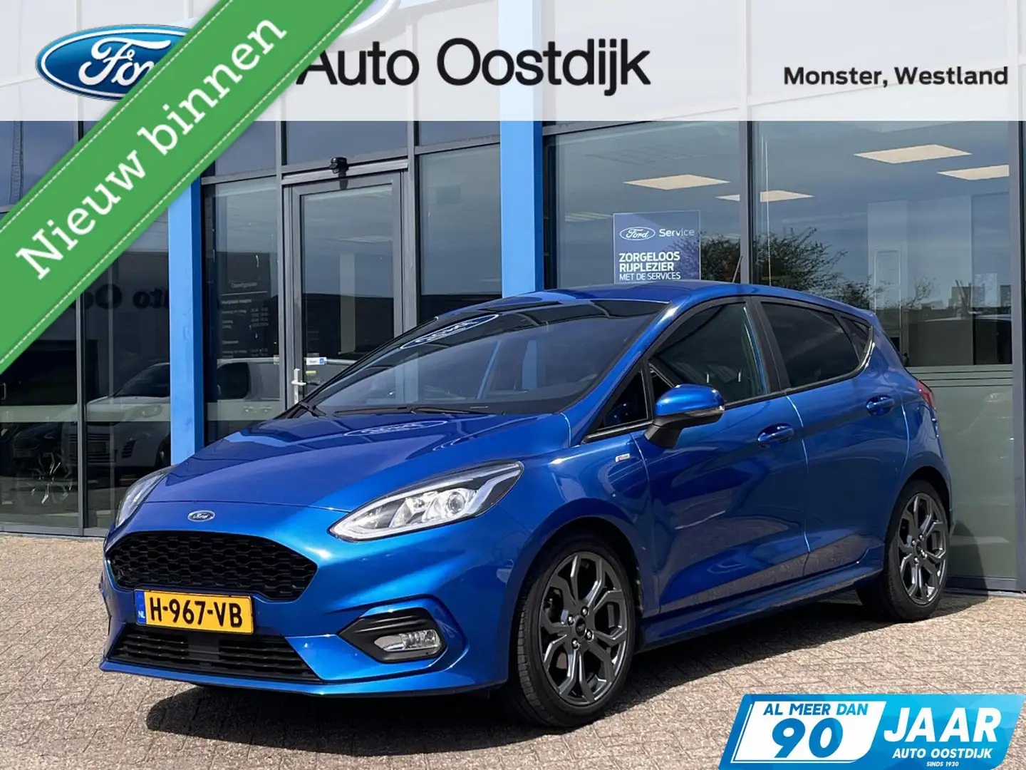 Ford Fiesta 1.0 EcoBoost ST-Line 100PK Winterpack Adaptieve Cr Azul - 1