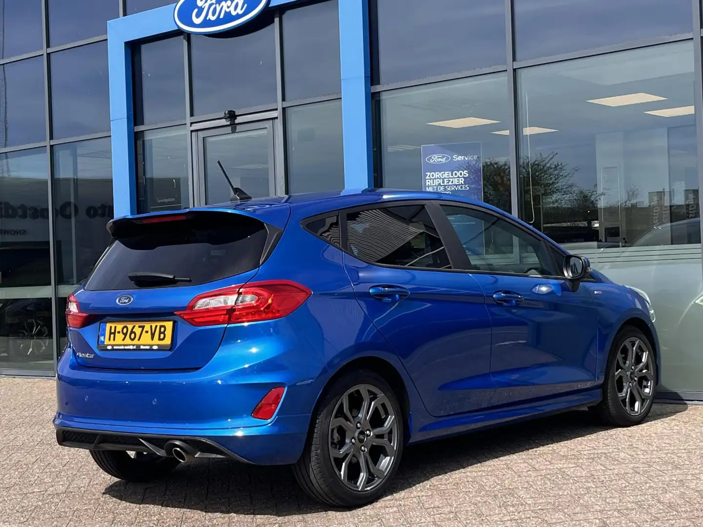 Ford Fiesta 1.0 EcoBoost ST-Line 100PK Winterpack Adaptieve Cr Azul - 2