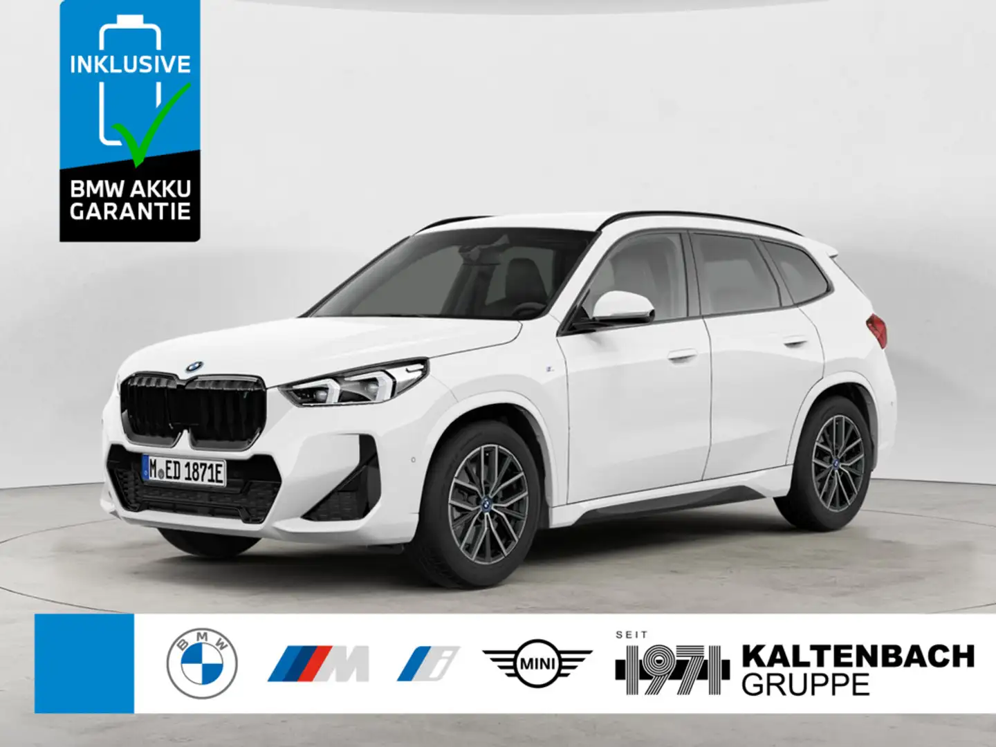 BMW iX1 xDrive30 M-Sport AHK LED NAVI KAMERA SHZ Blanc - 1