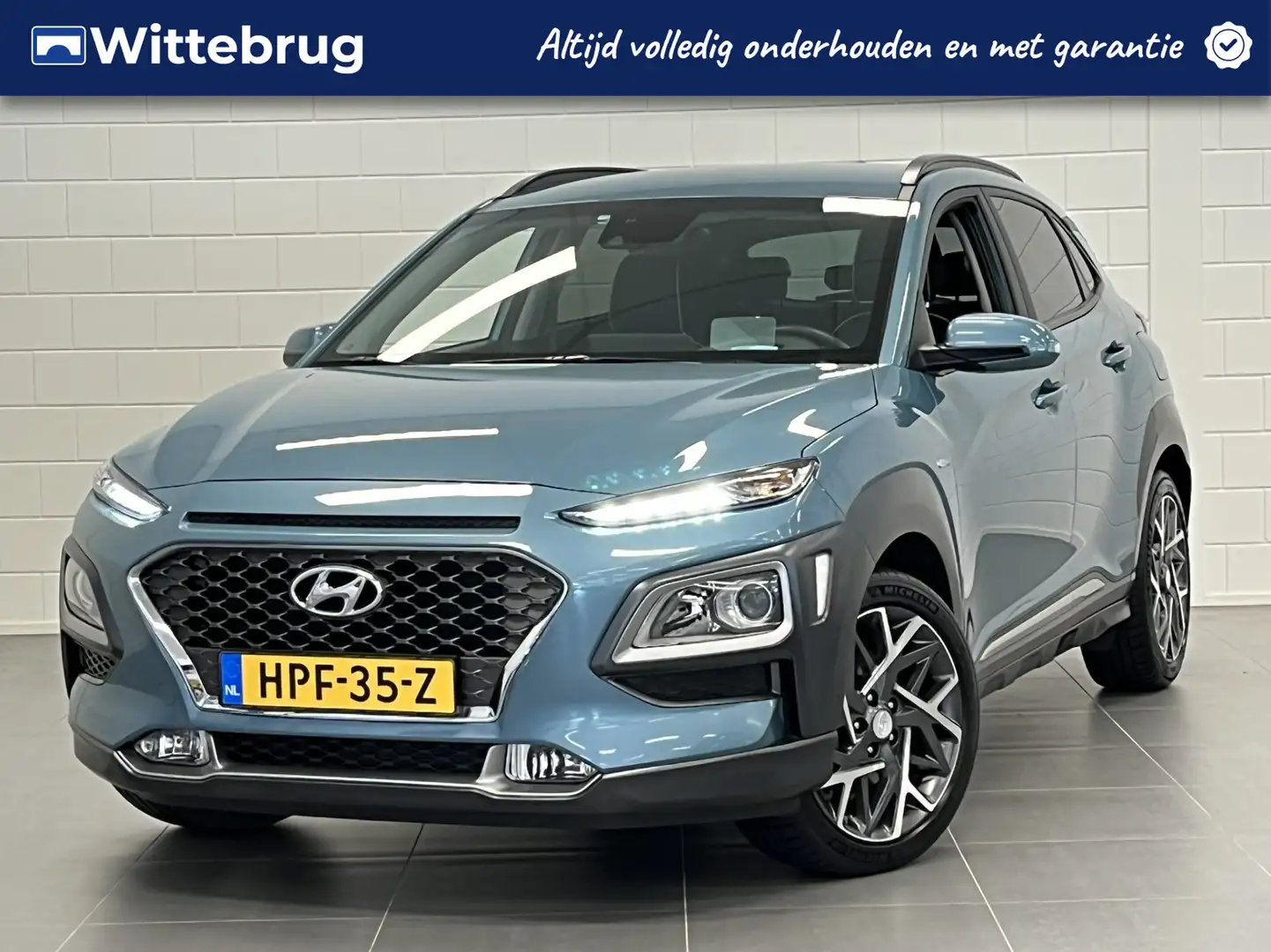 Hyundai KONA 1.6 GDI HEV Fashion Design 18 INCH VELGEN | HALF L Blau - 1