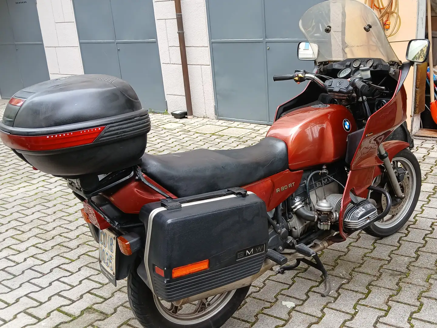 BMW R 80 RT Red - 1