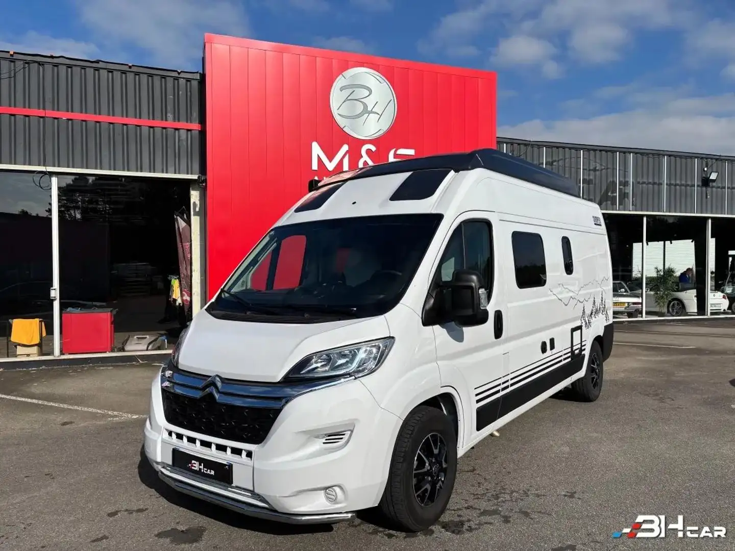 Citroen Jumper BURSTNER CAMPEO C 600 BLACK FOREST 2.2L 140 CV Grau - 1