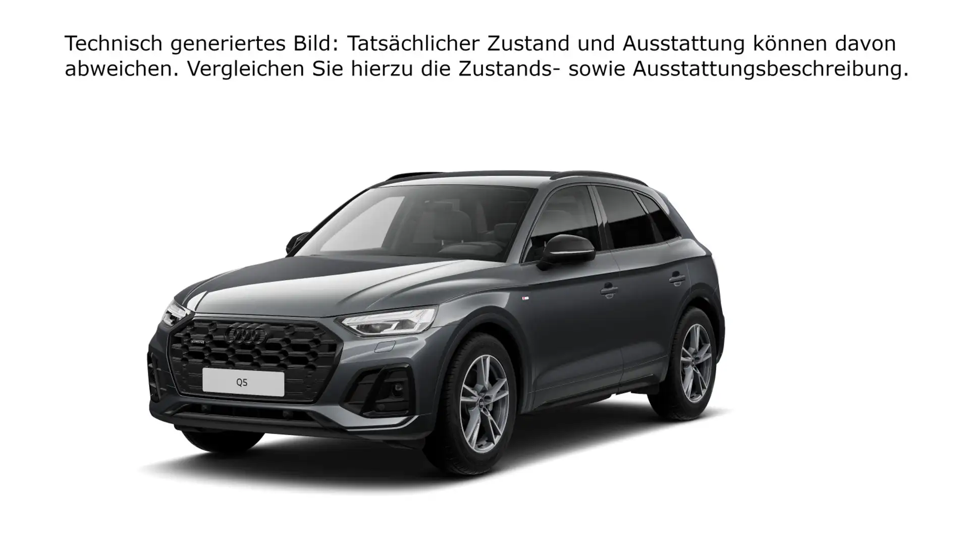 Audi Q5 40 TDI quattro S-tronic S-Line AHK Matrix Grau - 2
