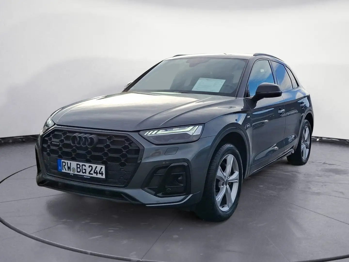 Audi Q5 40 TDI quattro S-tronic S-Line AHK Matrix Grau - 2