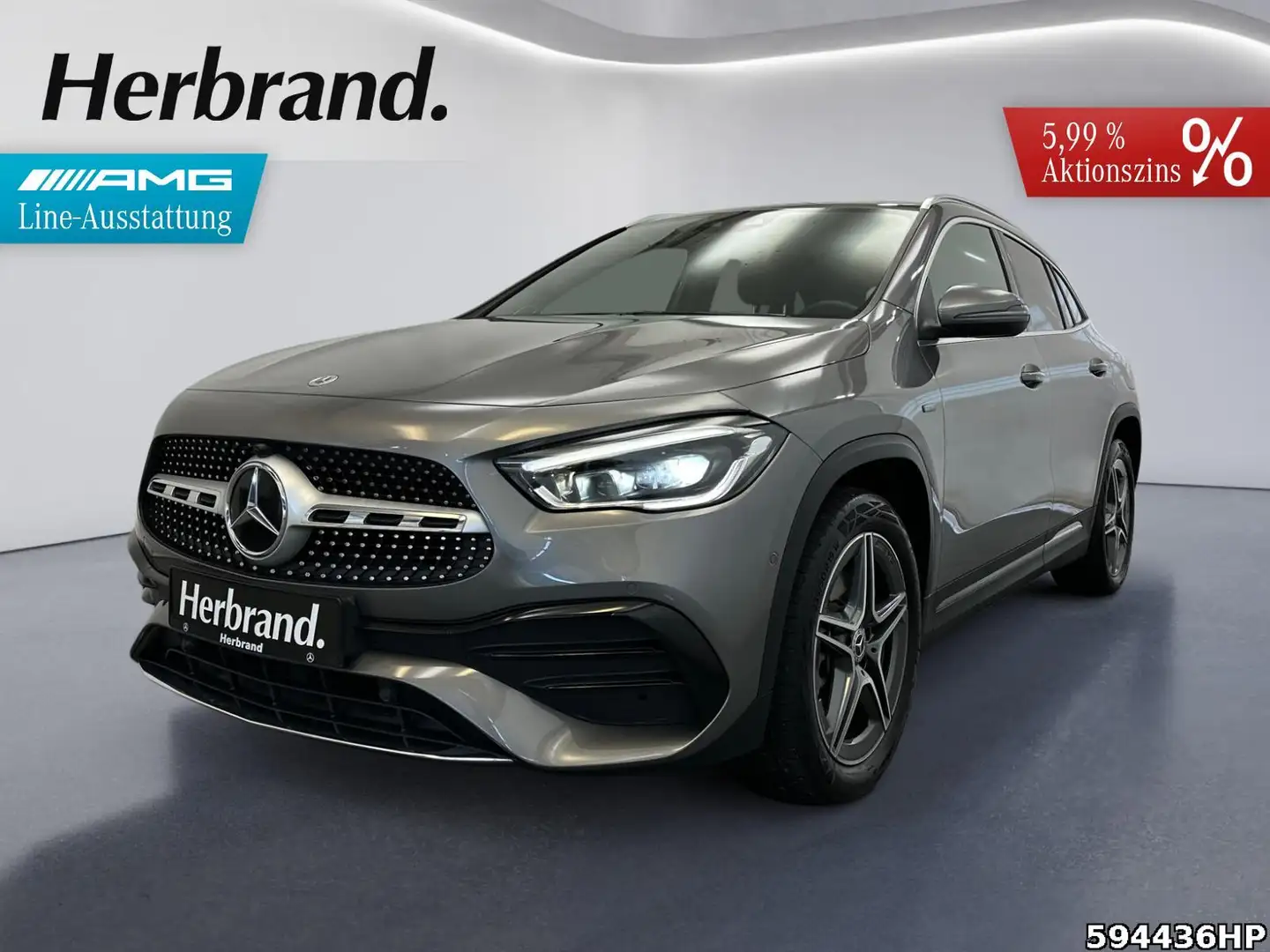 Mercedes-Benz GLA 250 e AMG AHK MULTIBEAM Burmester CarPlay Grau - 1