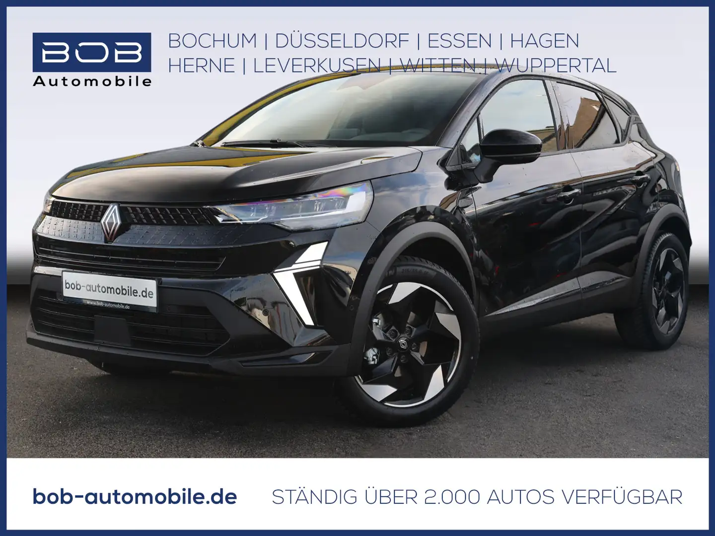 Renault Captur Techno Mild Hybrid 160 EDC Winter-P Nav-P Noir - 1