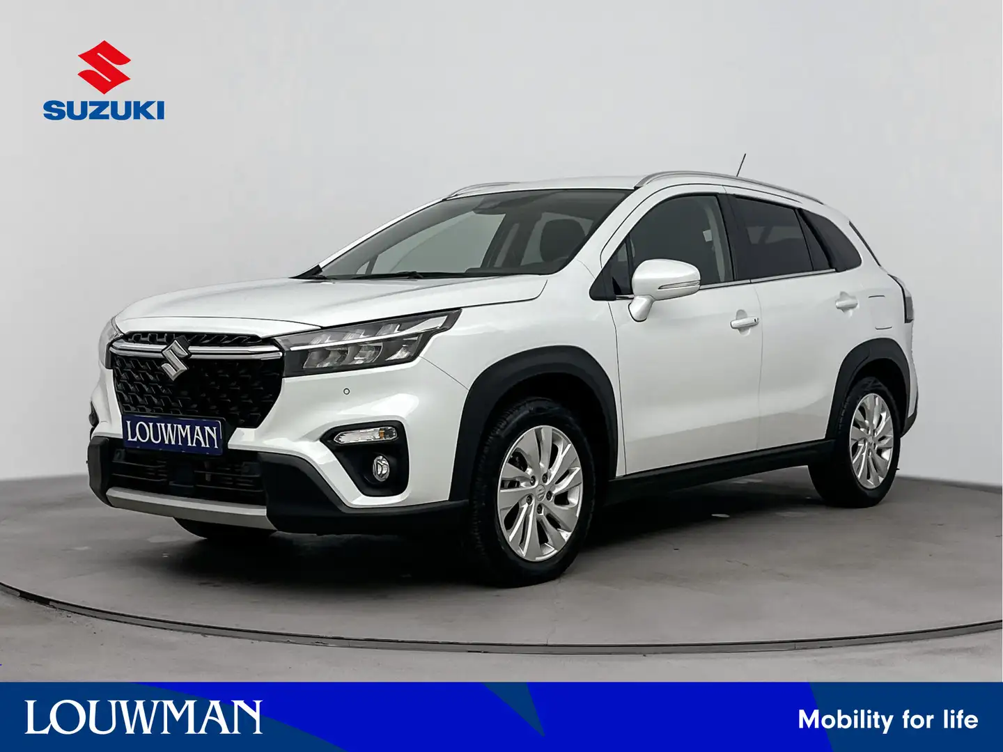 Suzuki S-Cross 1.4 Boosterjet Select Smart Hybrid | Parkeersensor Wit - 1