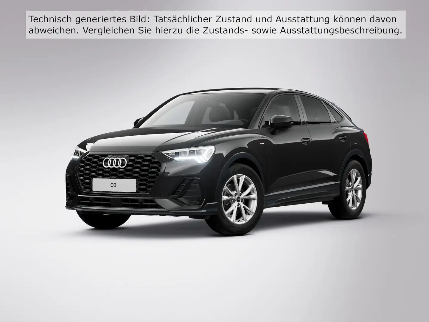 Audi Q3 35 TDI S LINE AHK NAVI+ LED ALCANTR Schwarz - 2