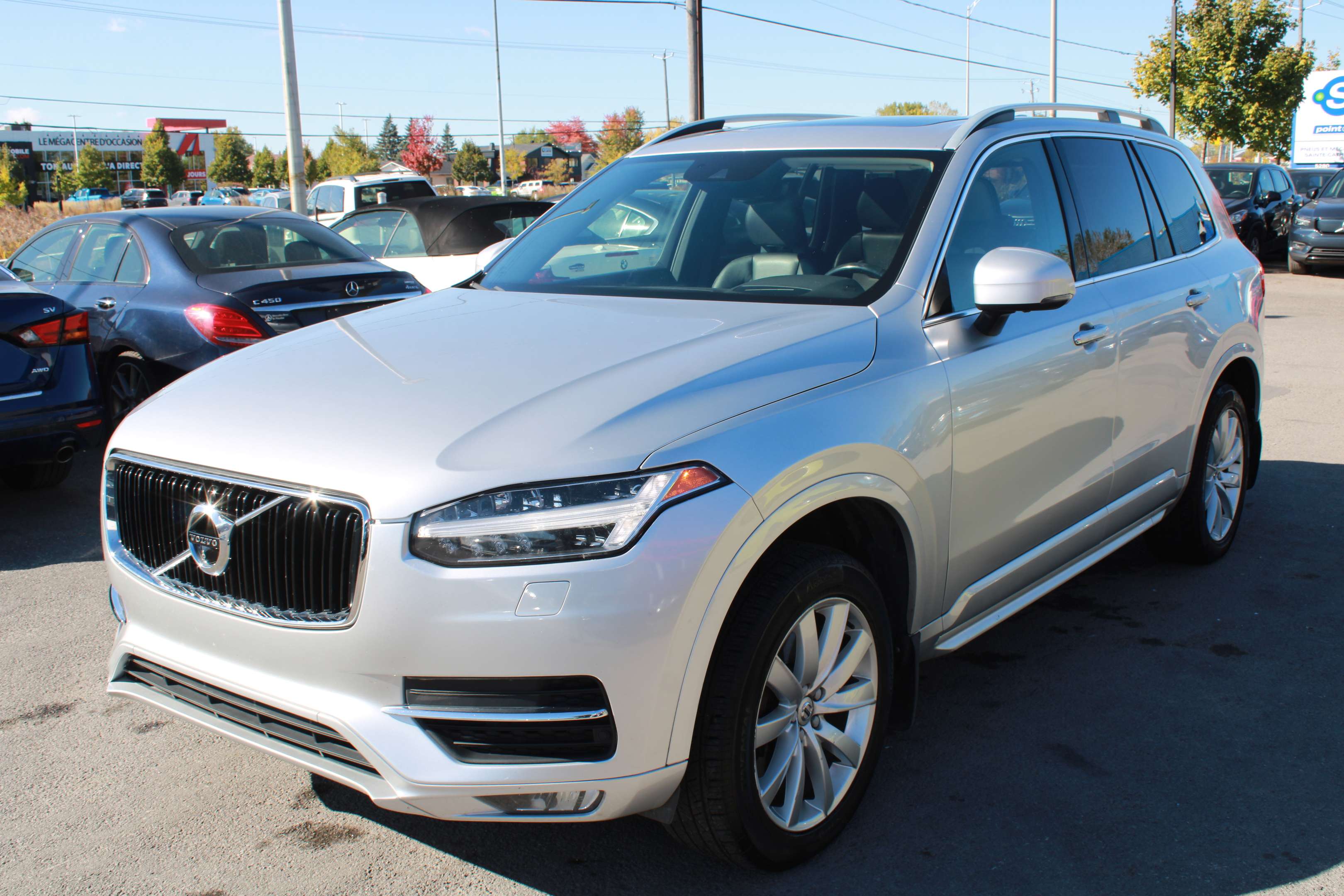 2018 Volvo XC90 T6 AWD Momentum, NAVIGATION, MAGS, CUIR, A/C alt 2