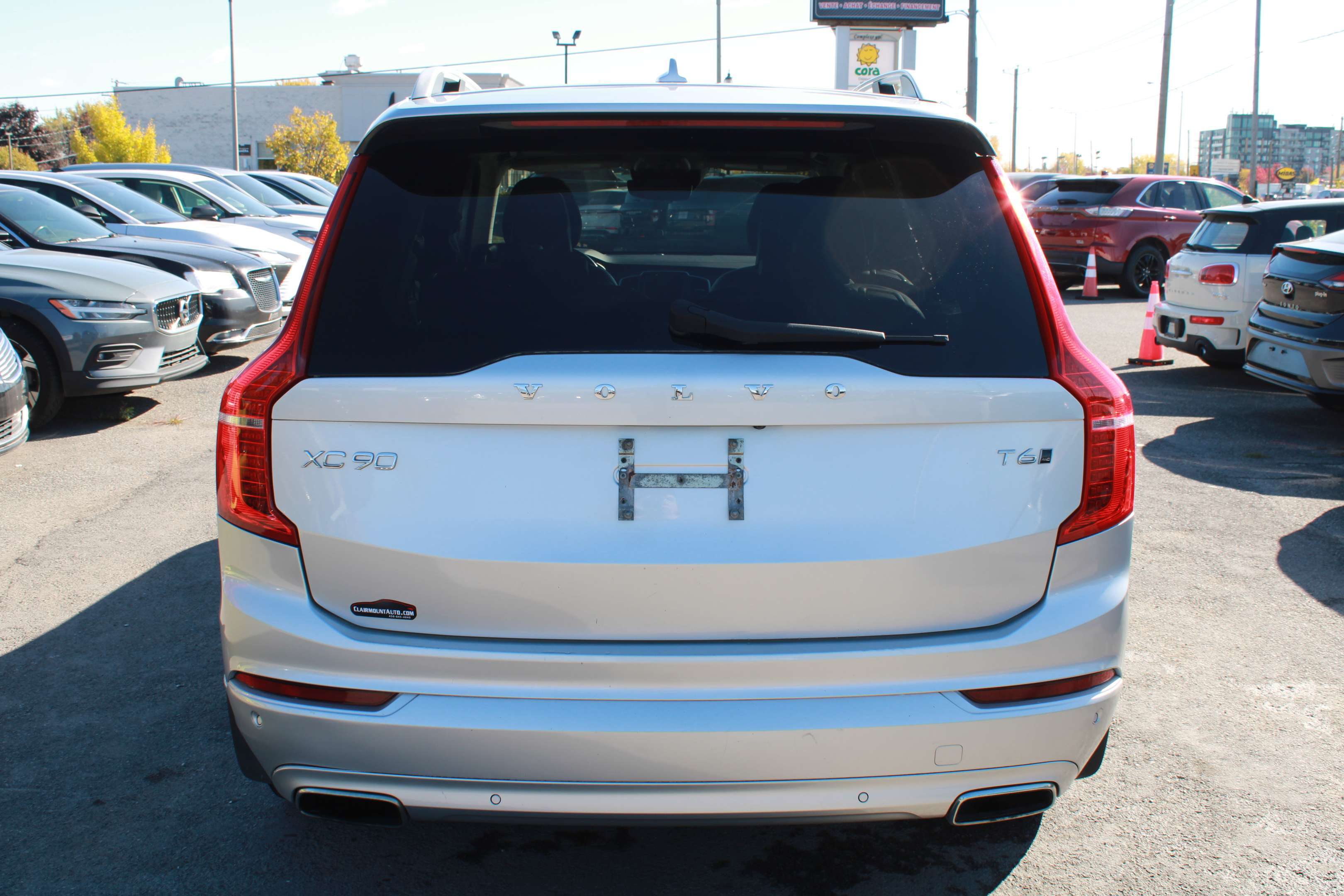 2018 Volvo XC90 T6 AWD Momentum, NAVIGATION, MAGS, CUIR, A/C thumb 6