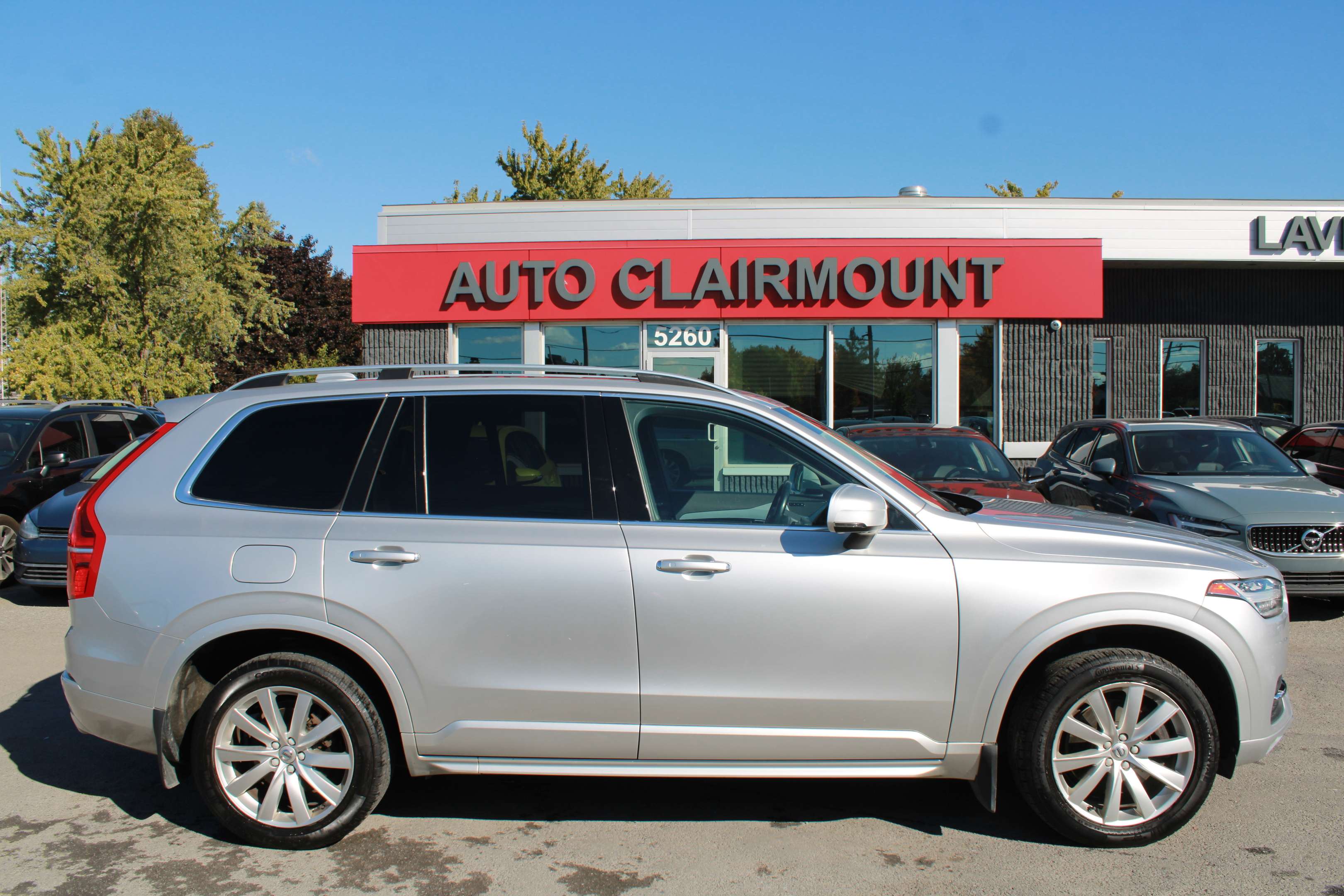 2018 Volvo XC90 T6 AWD Momentum, NAVIGATION, MAGS, CUIR, A/C thumb 9