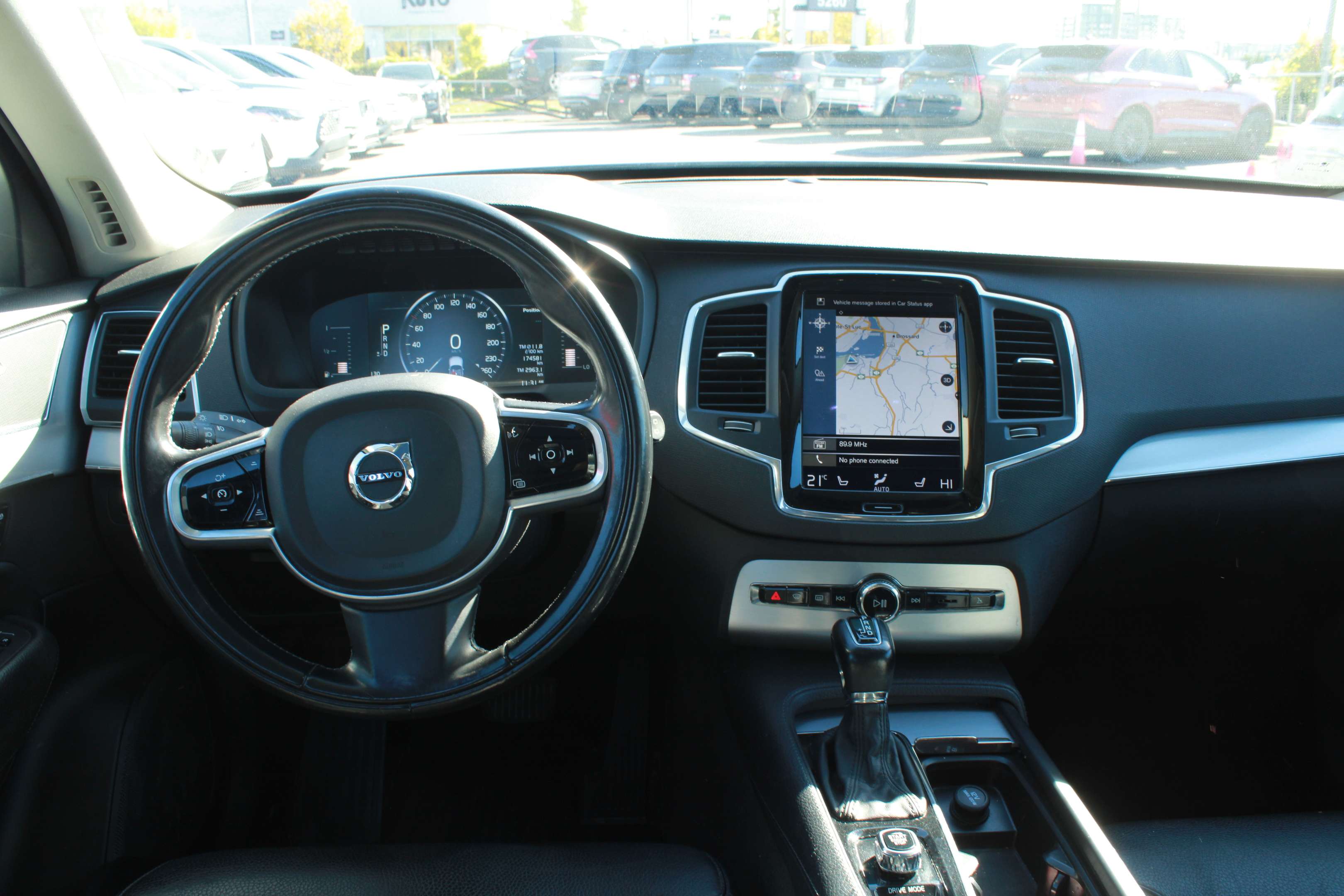 2018 Volvo XC90 T6 AWD Momentum, NAVIGATION, MAGS, CUIR, A/C thumb 16