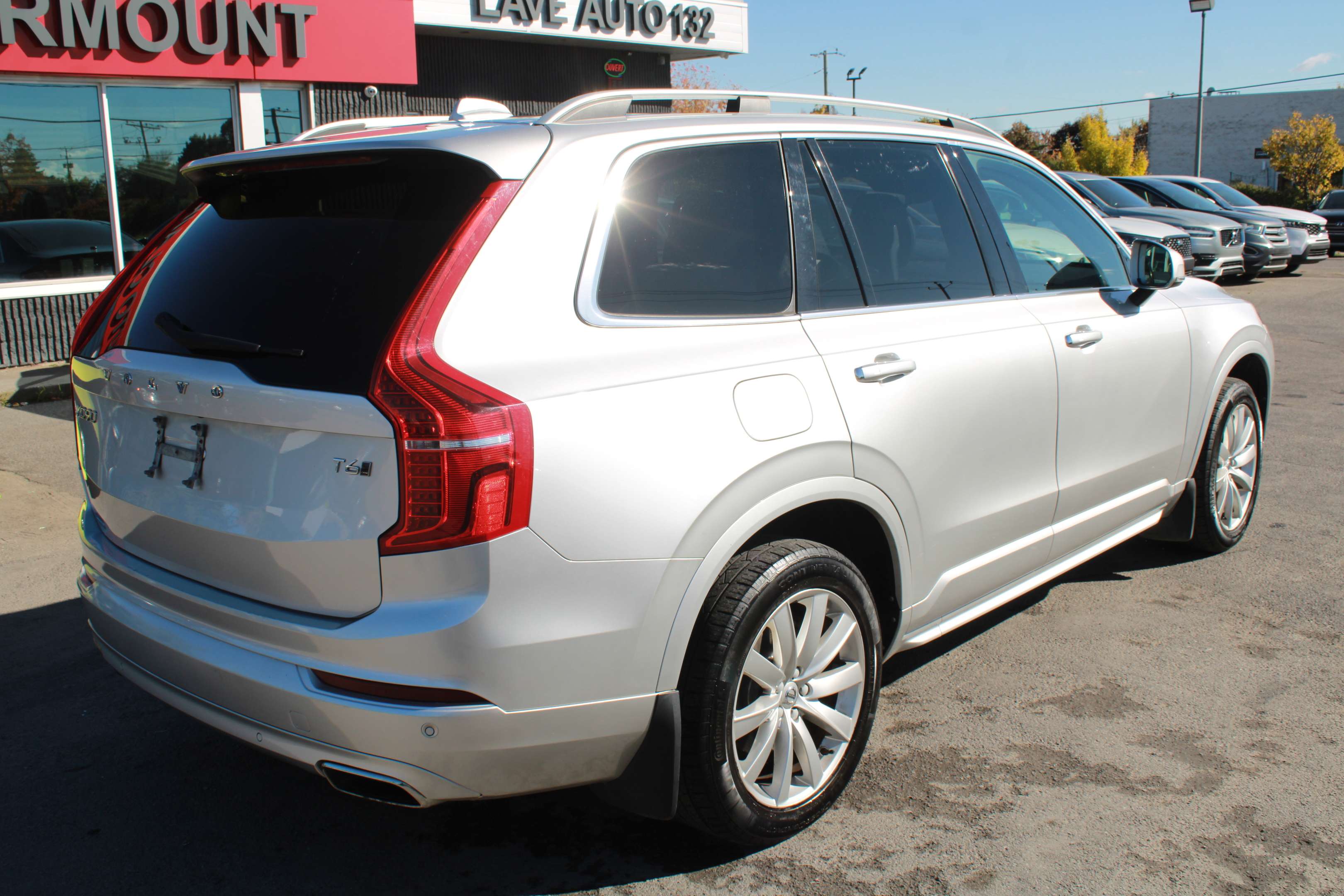 2018 Volvo XC90 T6 AWD Momentum, NAVIGATION, MAGS, CUIR, A/C thumb 7