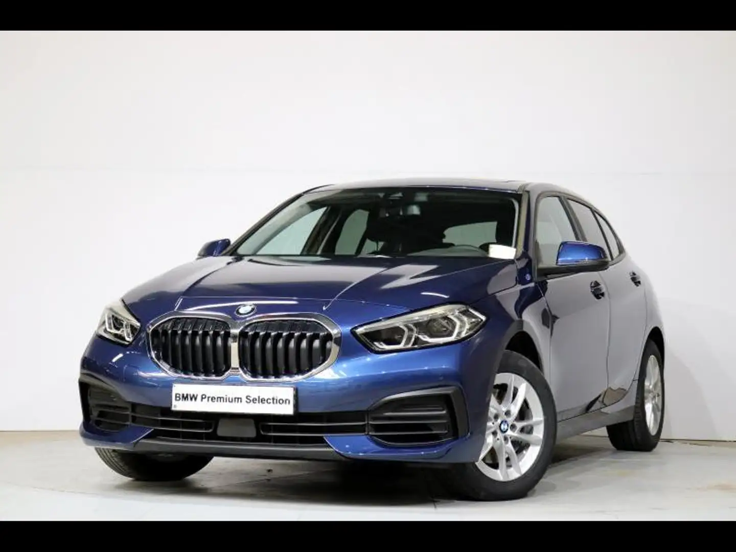 BMW 116 i Hatch Bleu - 1