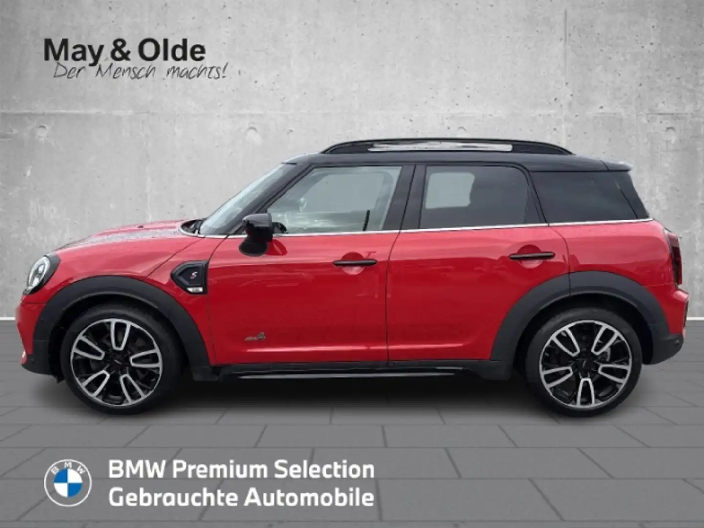 MINI Cooper SD ALL4 AHK-abnehmbar AHK El. Panodach Panorama Navi Rouge - 2