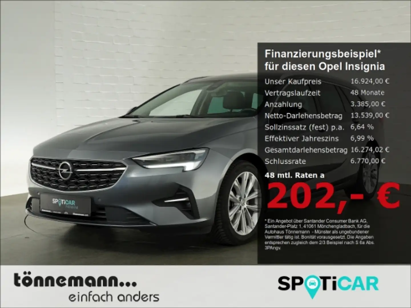 Opel Insignia B ST BUSINESS ELEGANCE CDTI+LED MATRIX+NAVI+MASSAG Gris - 1