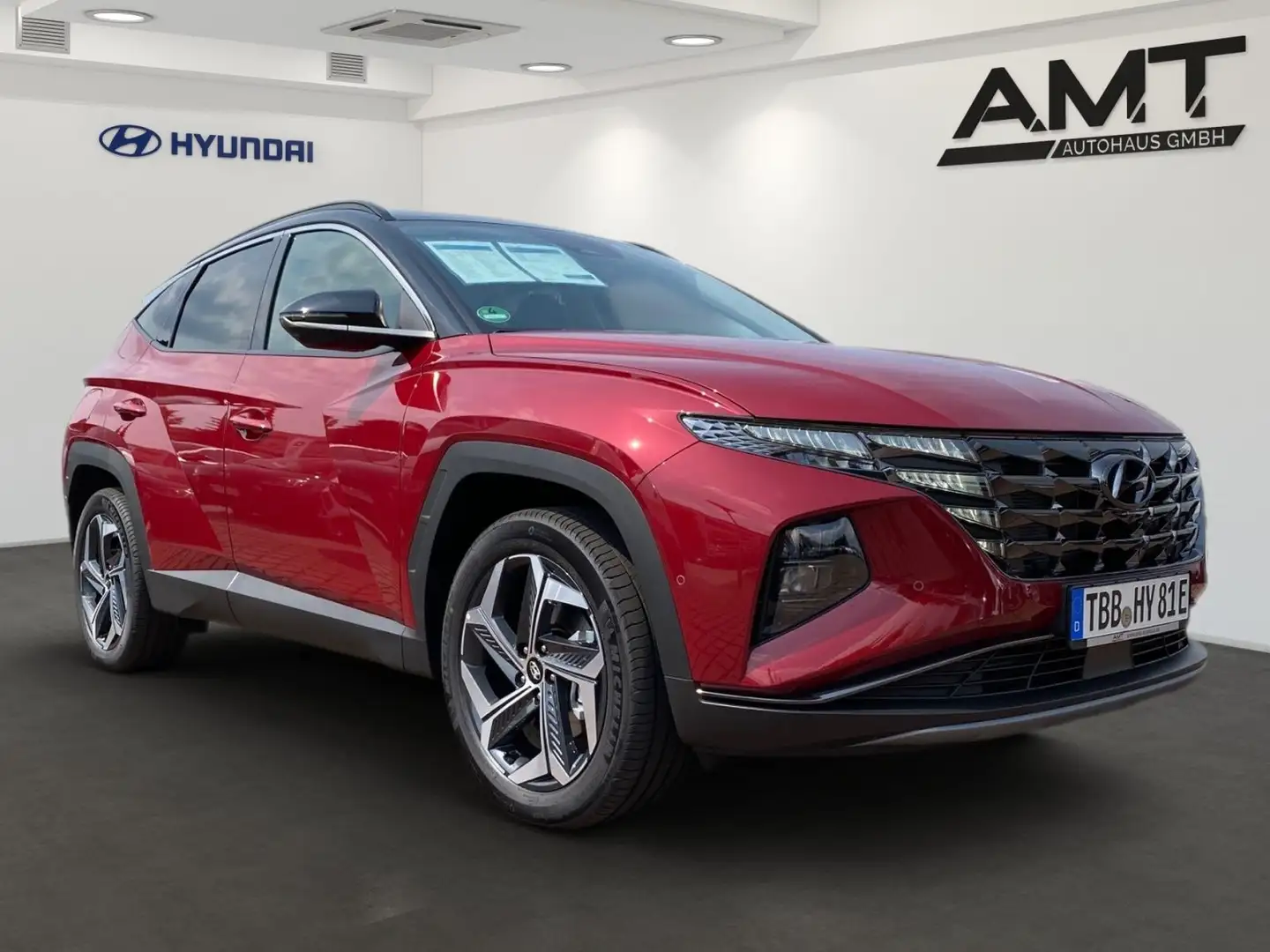 Hyundai TUCSON 1.6 T-GDI Prime PHEV 4WD Assistenz-Paket Rot - 2