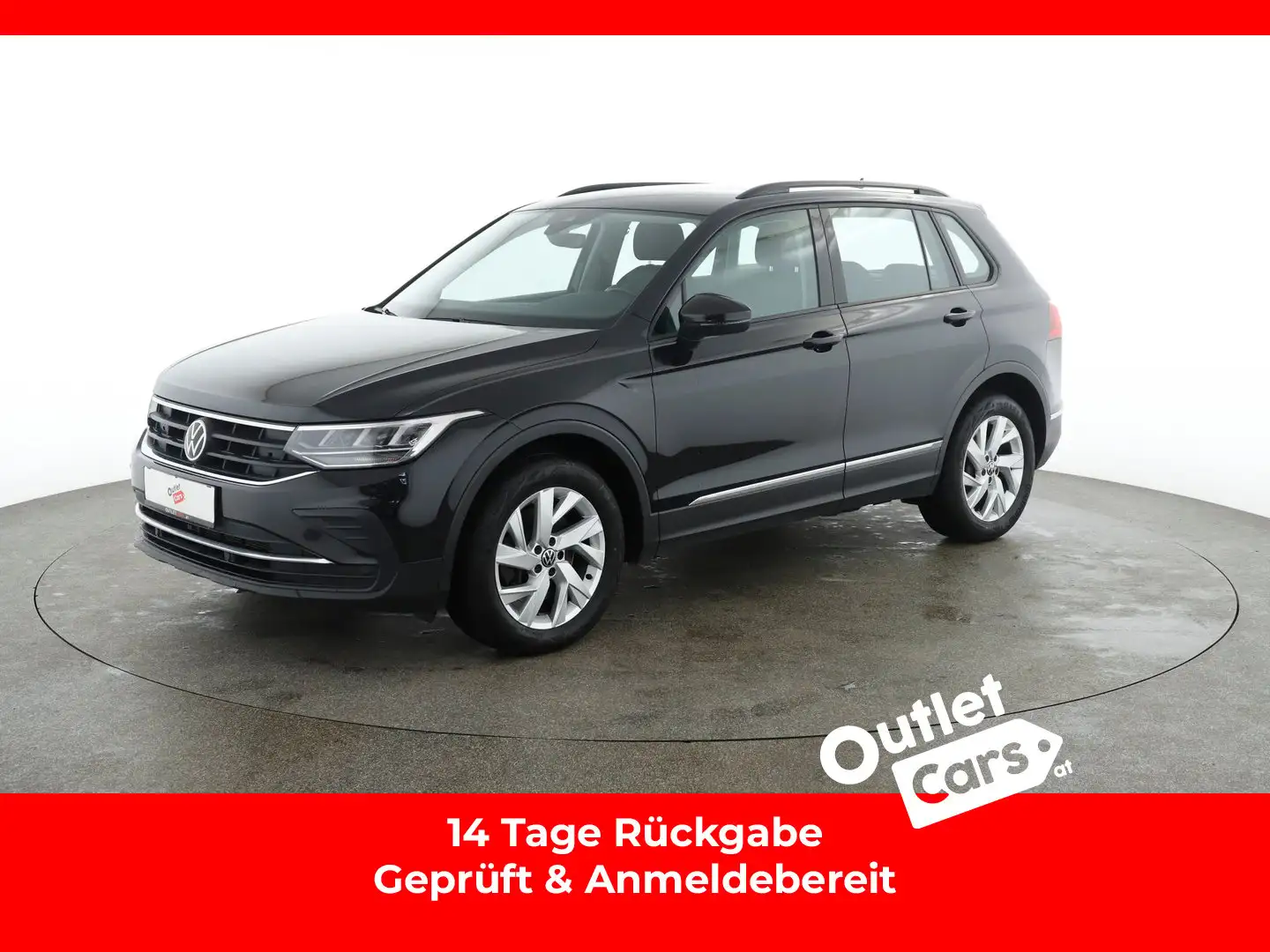 Volkswagen Tiguan Life TDI 4MOTION DSG Schwarz - 1