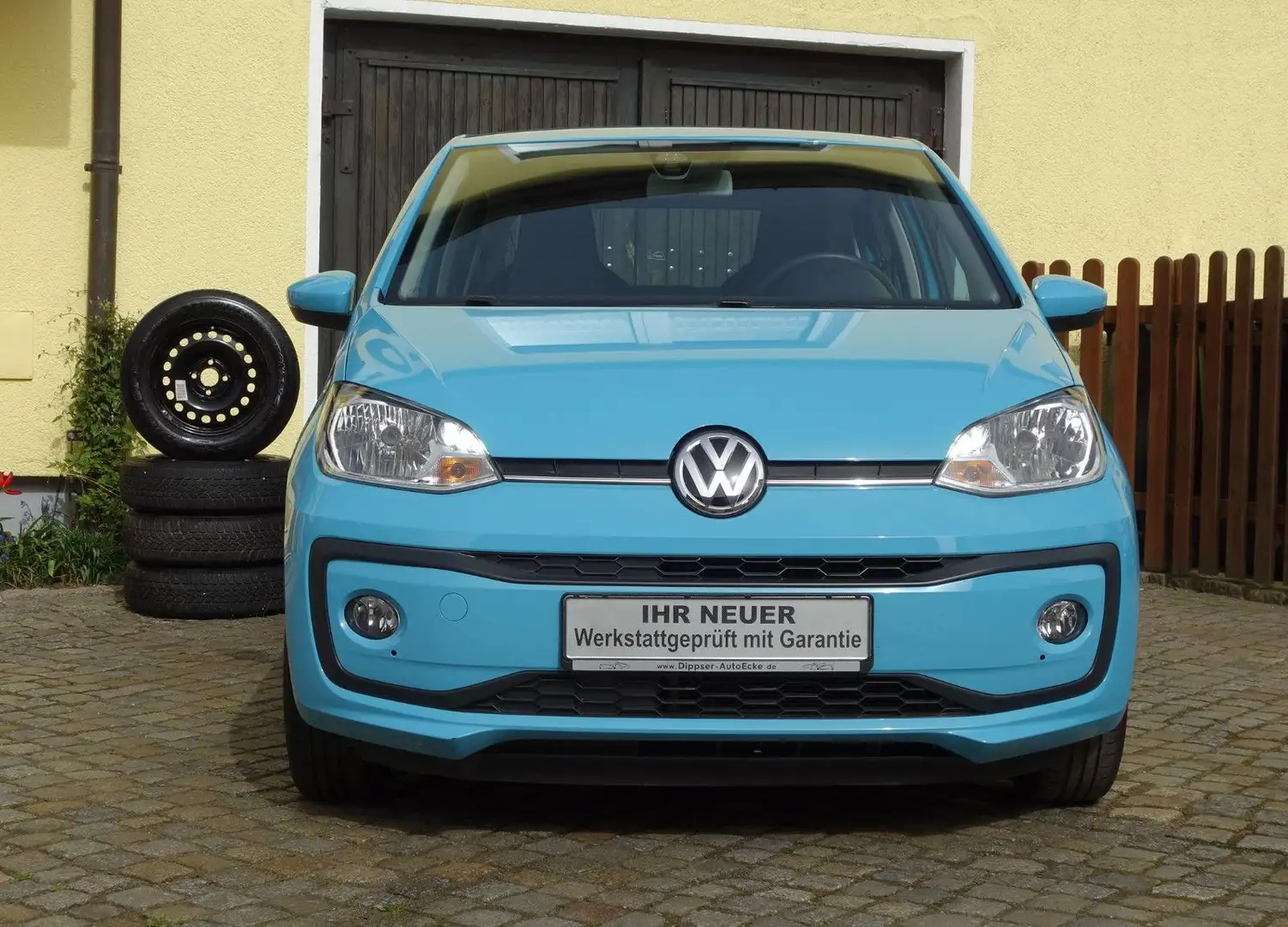 Volkswagen up! move 5 trg./Klima/Sitzh./8 fach bereift Blau - 2
