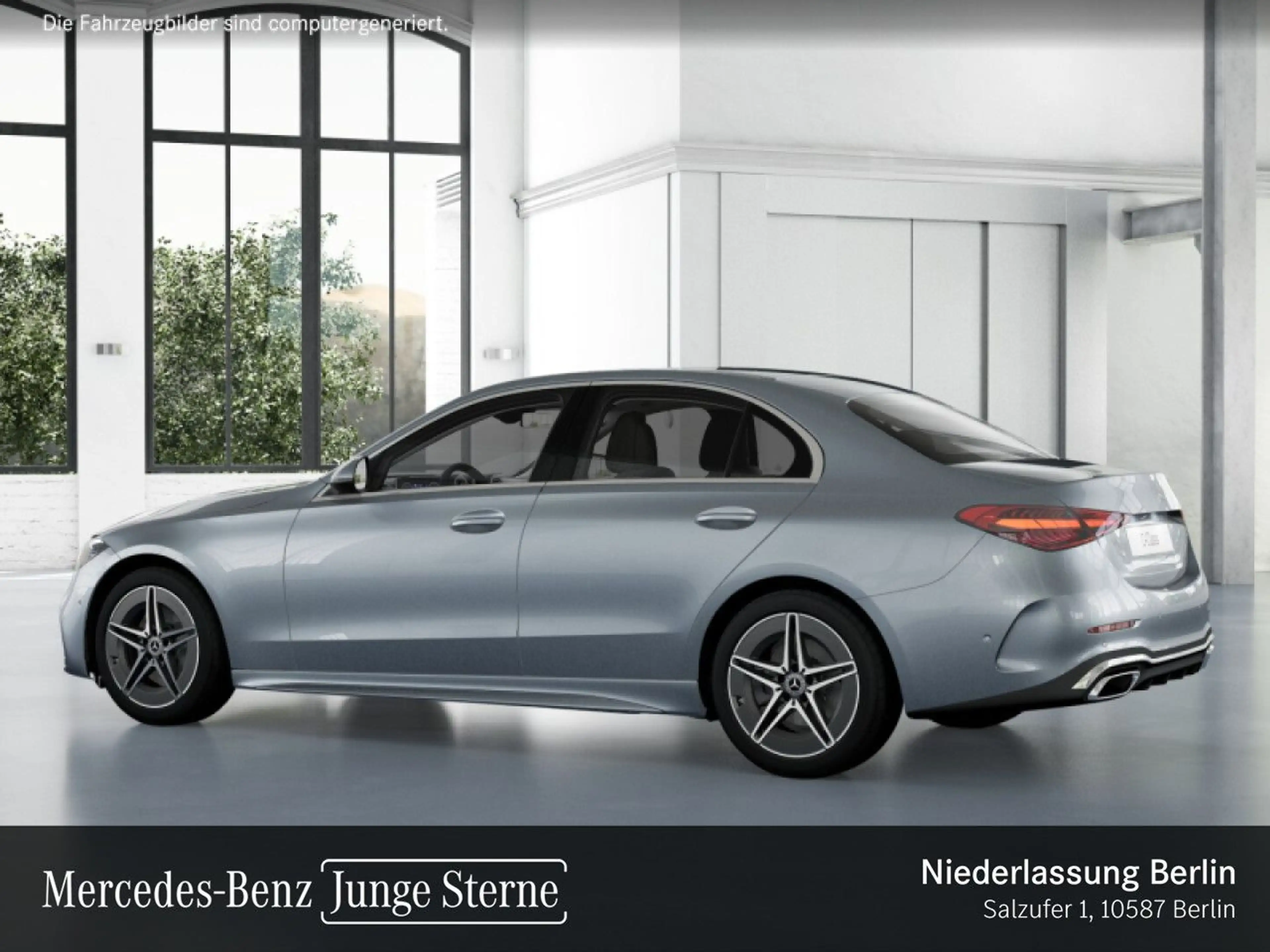 Mercedes-Benz C 180 AMG+LED+KAMERA+TOTW+KEYLESS+9G — photo 14