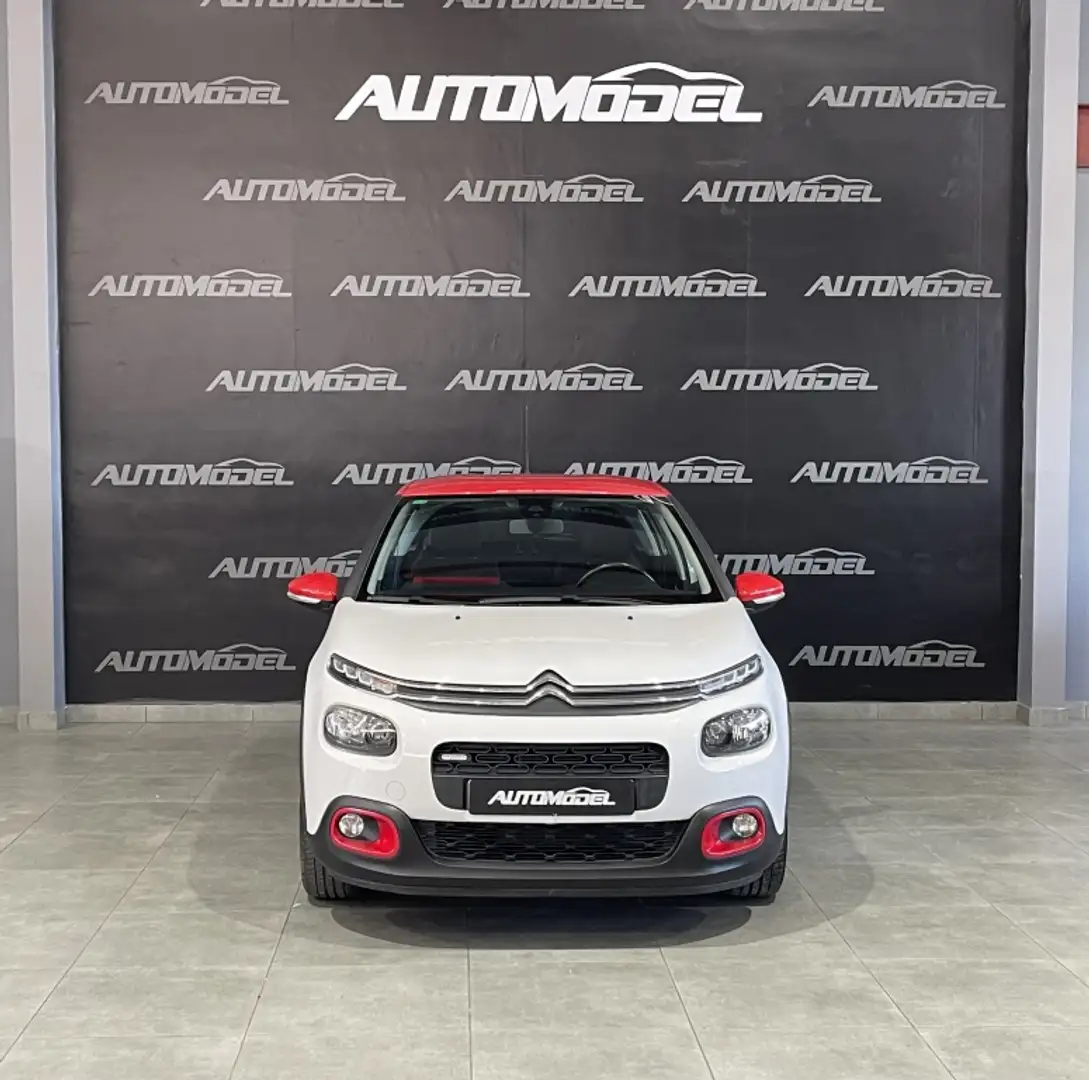 Citroen C3 1.2 PureTech S&S Feel 83 Blanc - 2