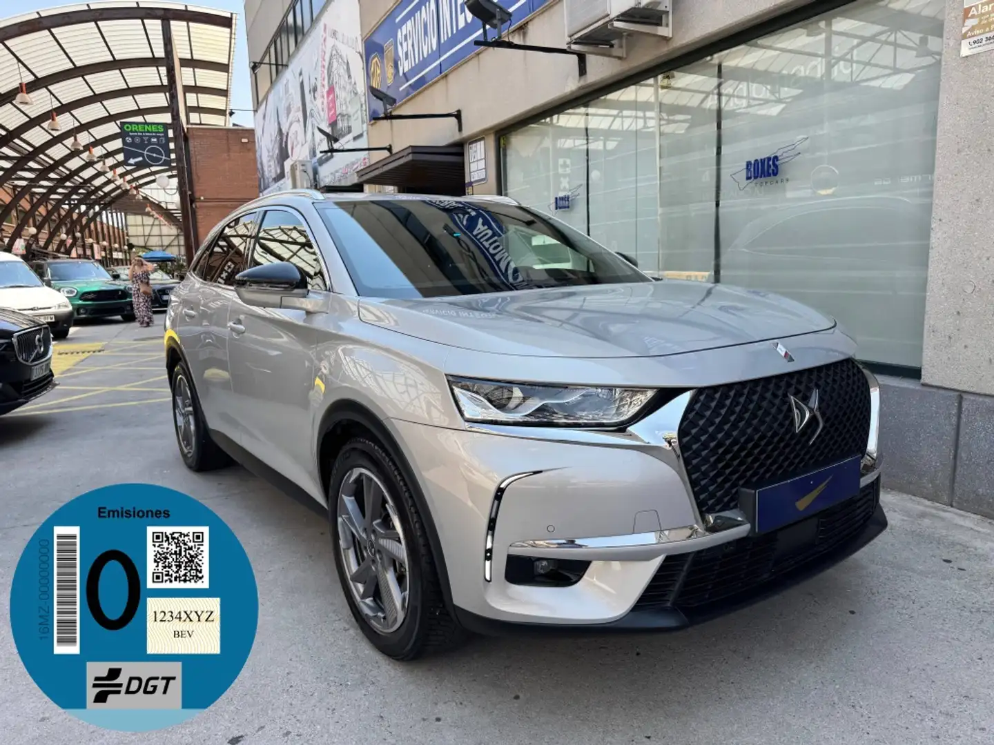 DS Automobiles DS 7 Crossback E-Tense Performance Line Aut. 4x2 Argent - 1