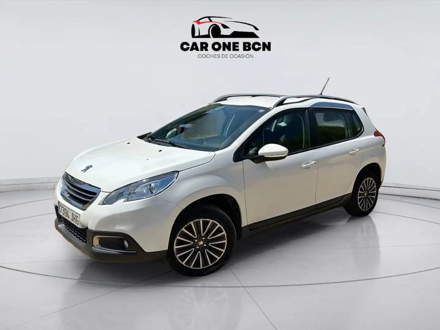 Peugeot 2008 Active 1.2 PureTech 82 ETG5 S&S Weiß - 1