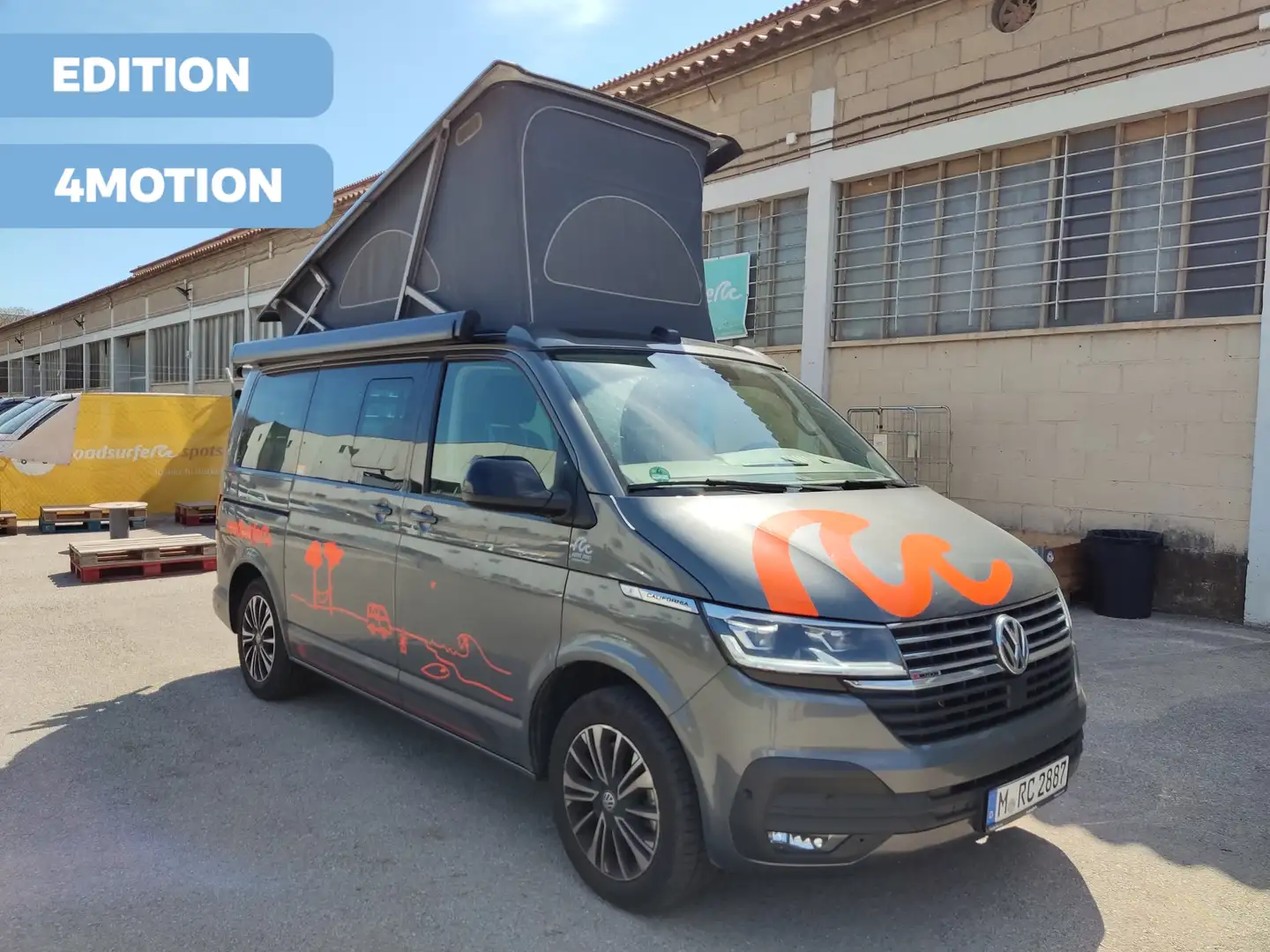 Volkswagen T6.1 California Beach EDITION *LED *Navi *AUT *Sta Grau - 1