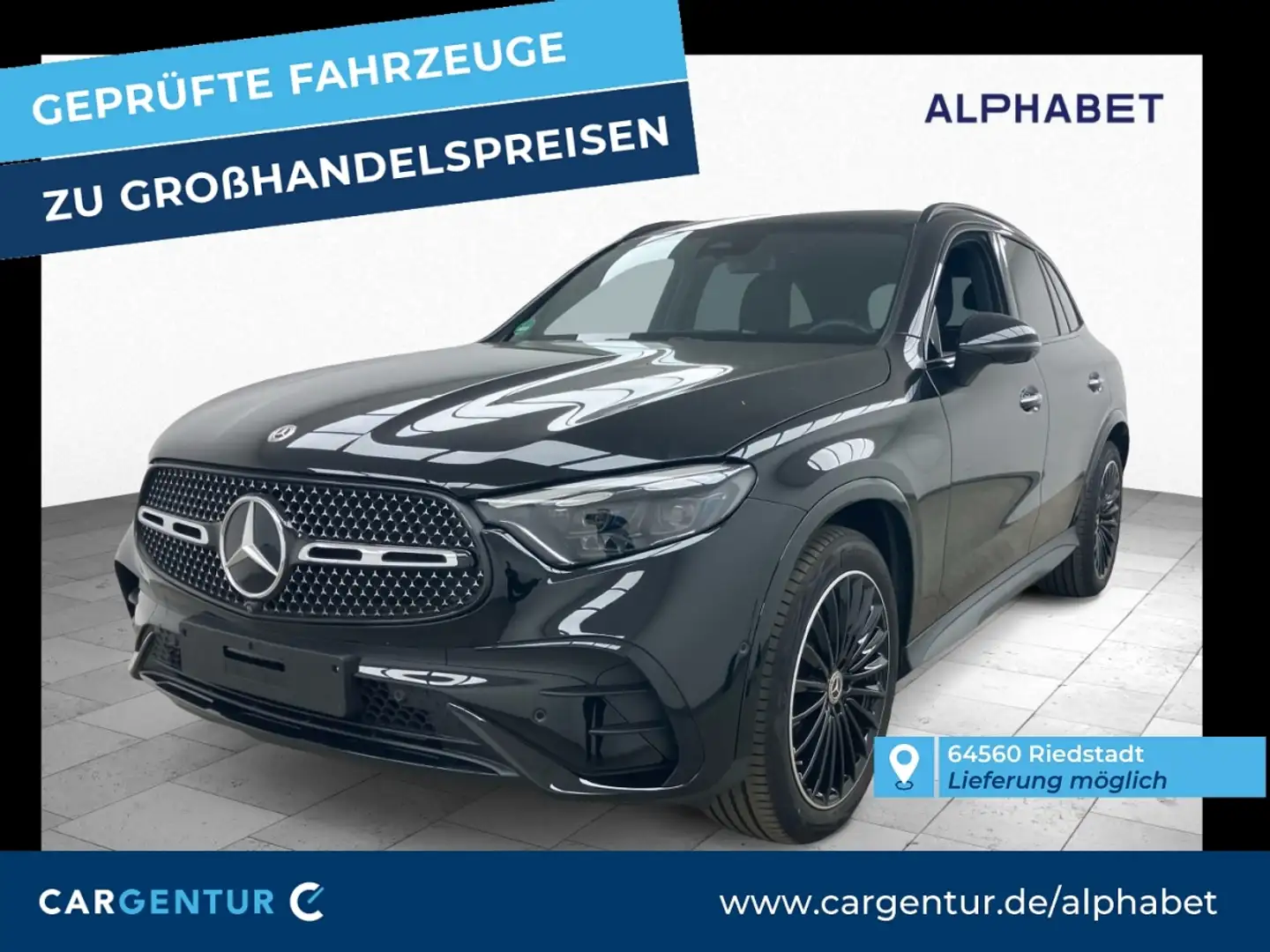 Mercedes-Benz GLC 200 AMG Line 4Matic Burmester 360° SpoSi ACC Černá - 1