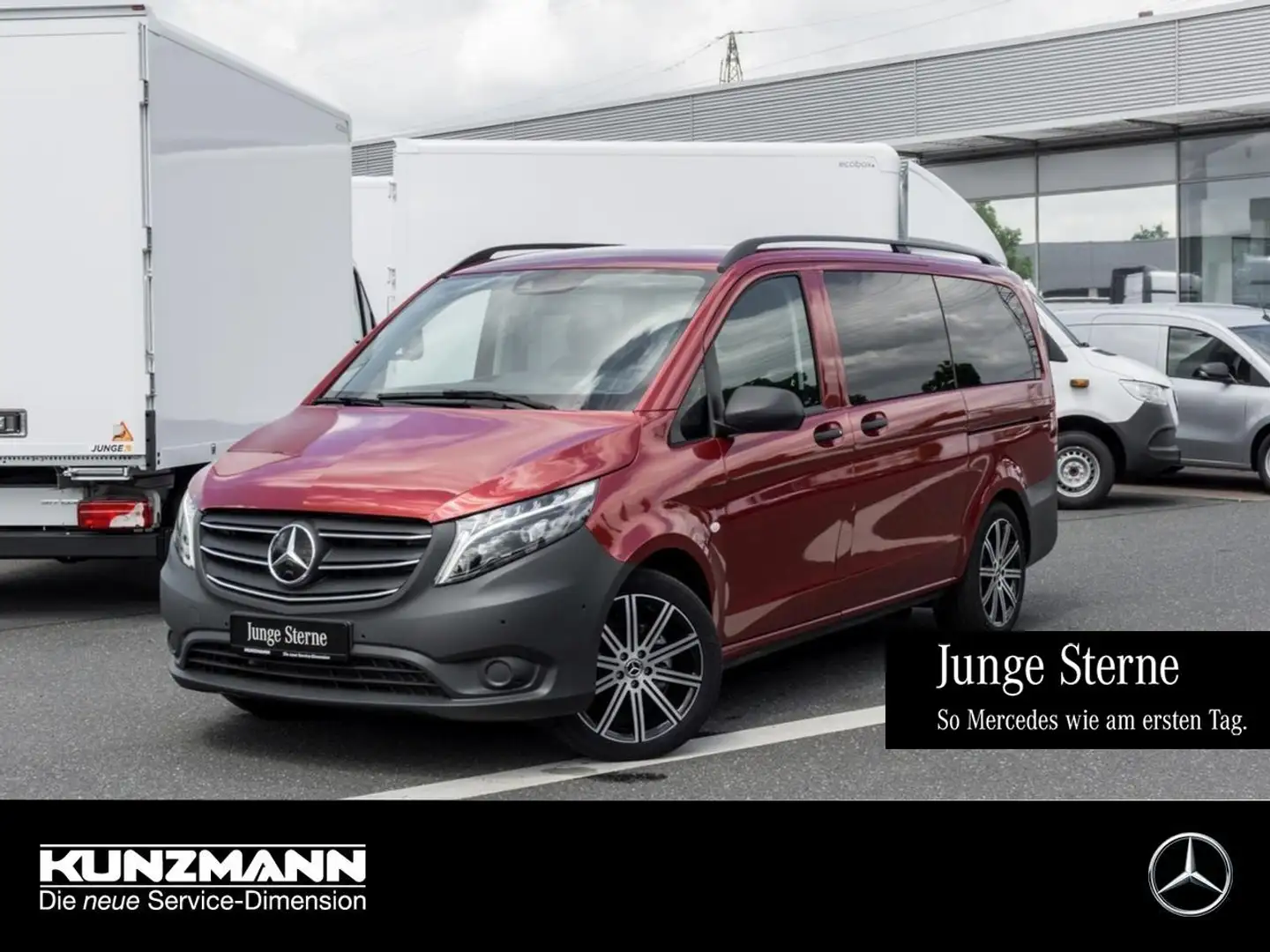 Mercedes-Benz Vito 114 CDI Tourer PRO Lang Navi Distronic AHK Rouge - 1