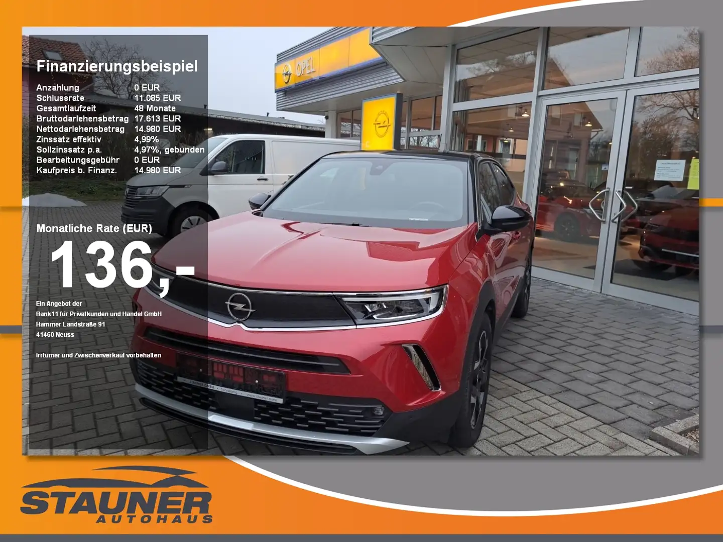 Opel Mokka 1.2 Turbo Ultimate Rojo - 1