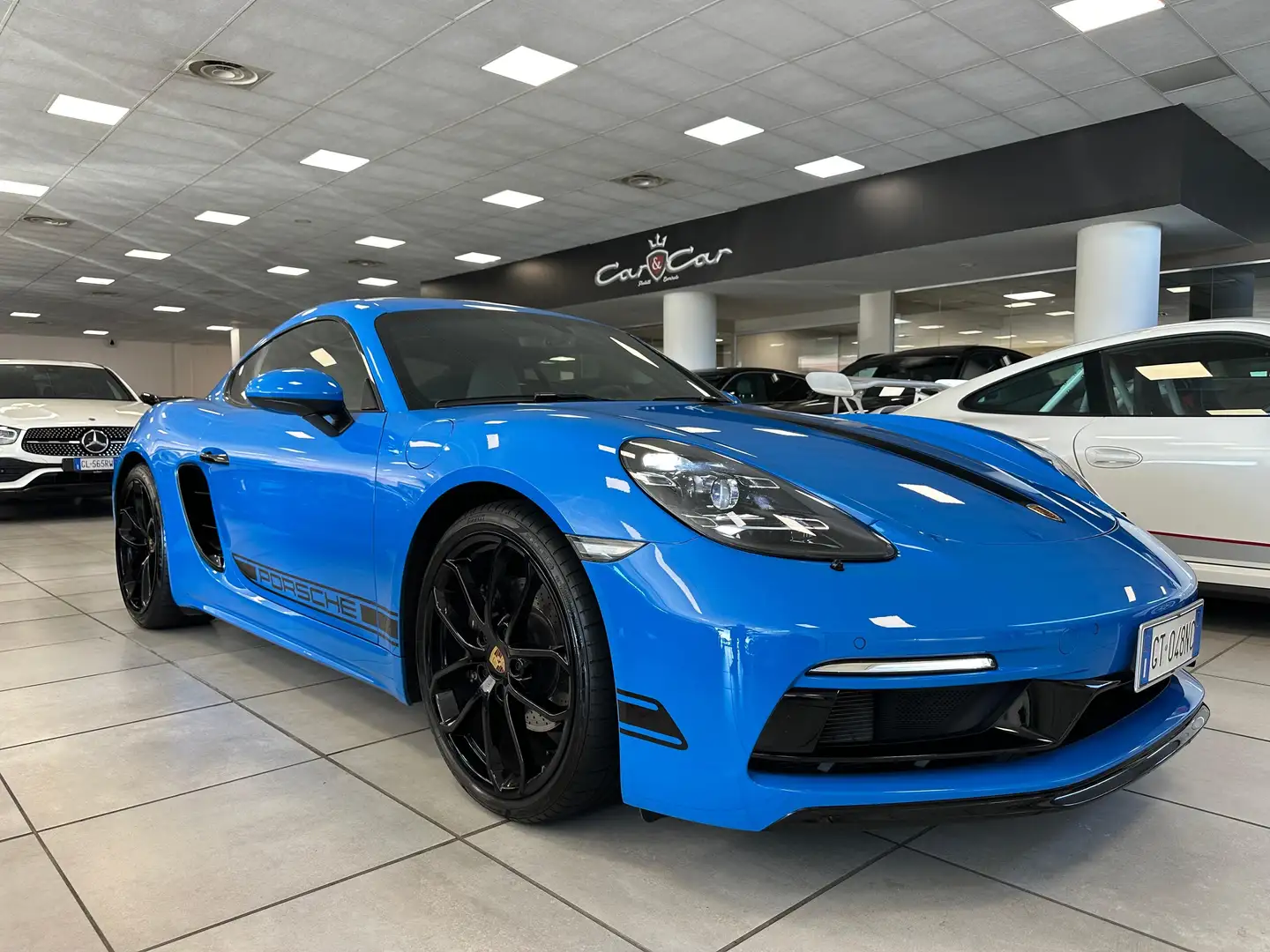 Porsche Cayman 718 2.0 Style Edition 300cv pdk Kék - 1