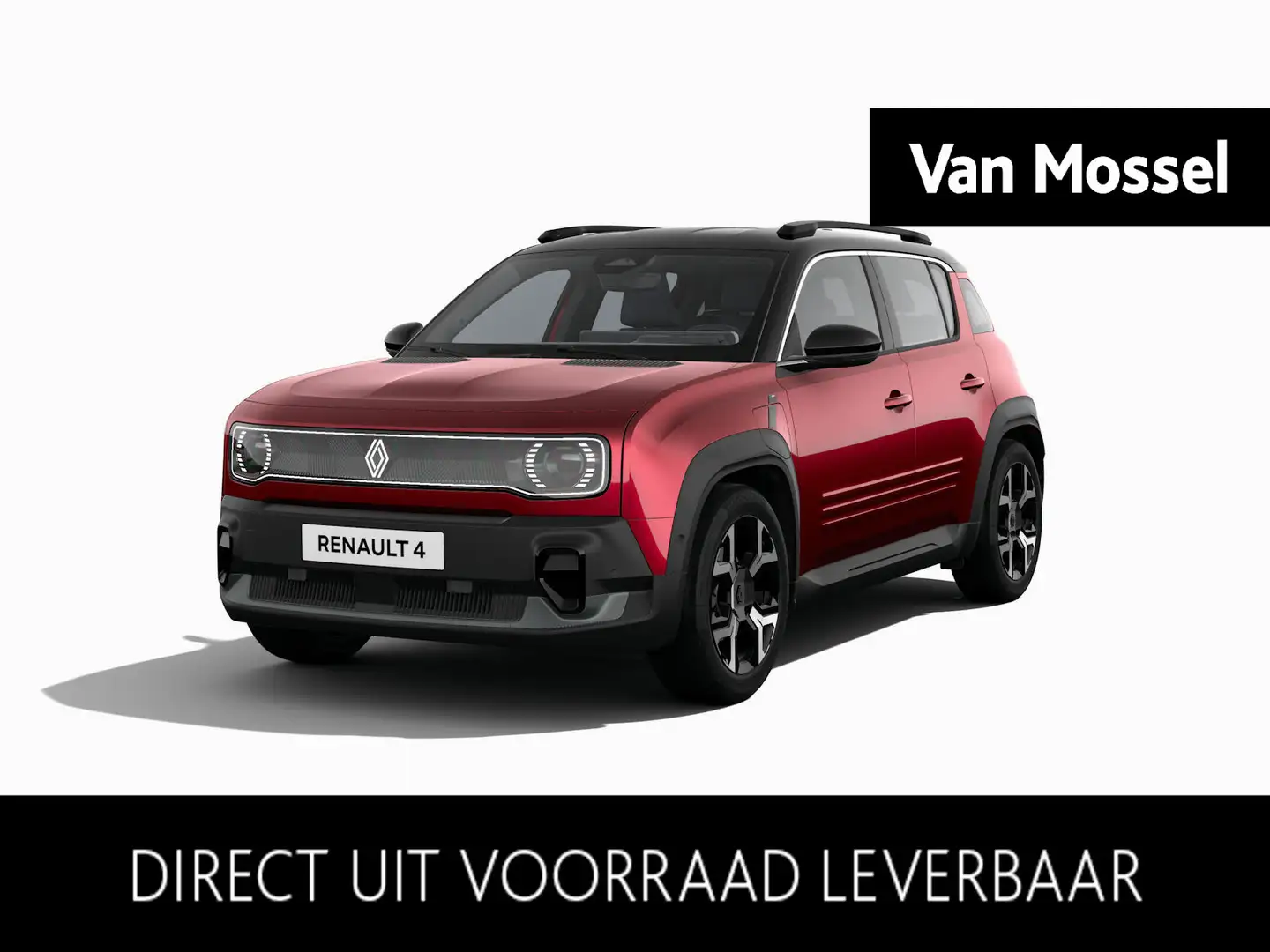 Renault R 4 E-TECH comfort range 150 1AT Techno | Achteruitrij Rood - 1