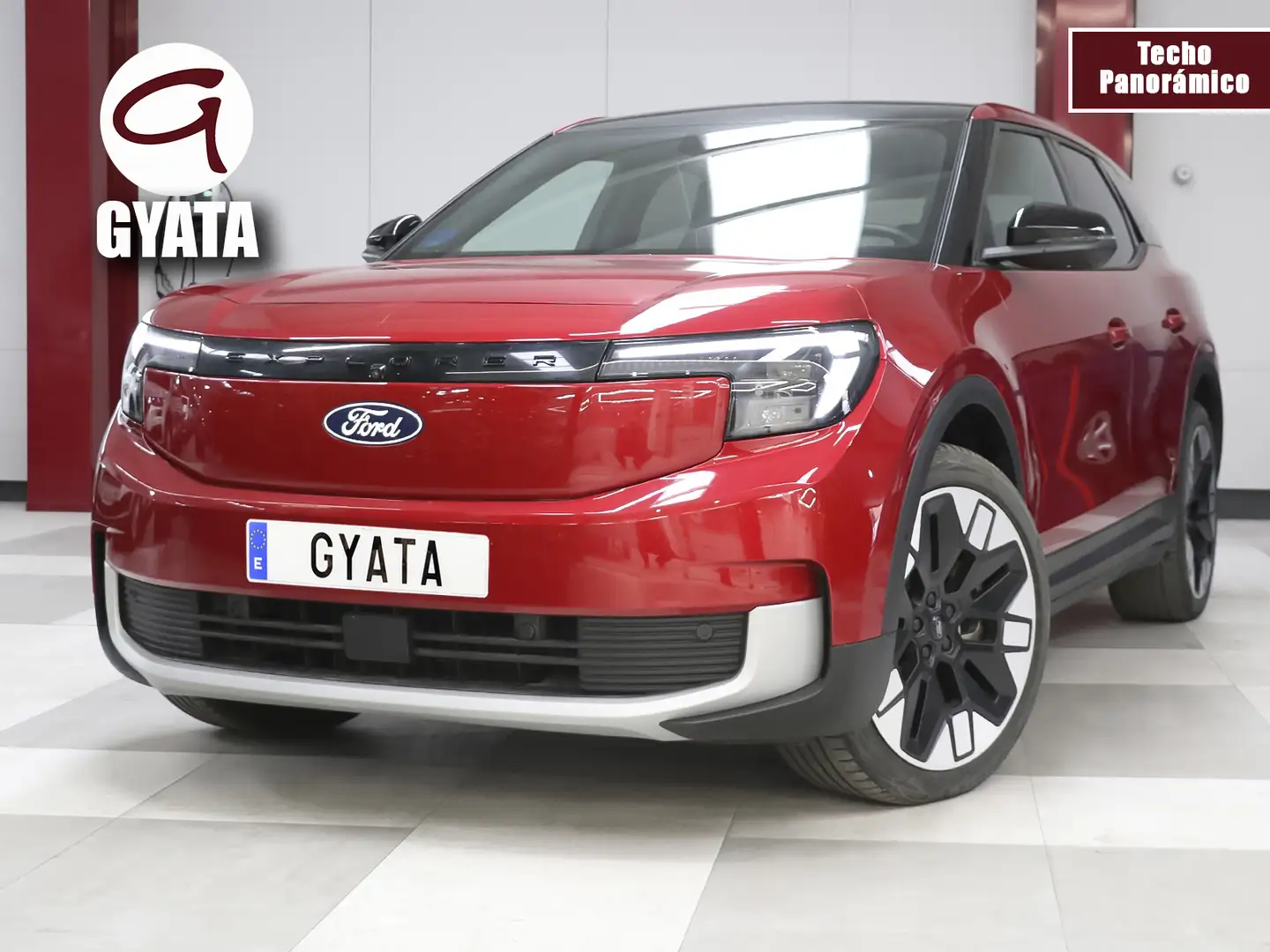 Ford Explorer AWD Rango Extendido Premium 79kWh Rojo - 1