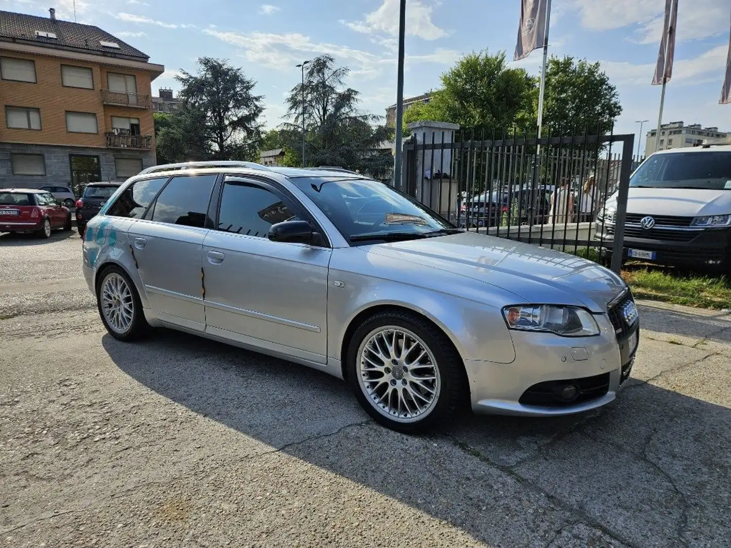 Audi A4 3.0 V6 TDI Avant quattro Sline Grigio - 2