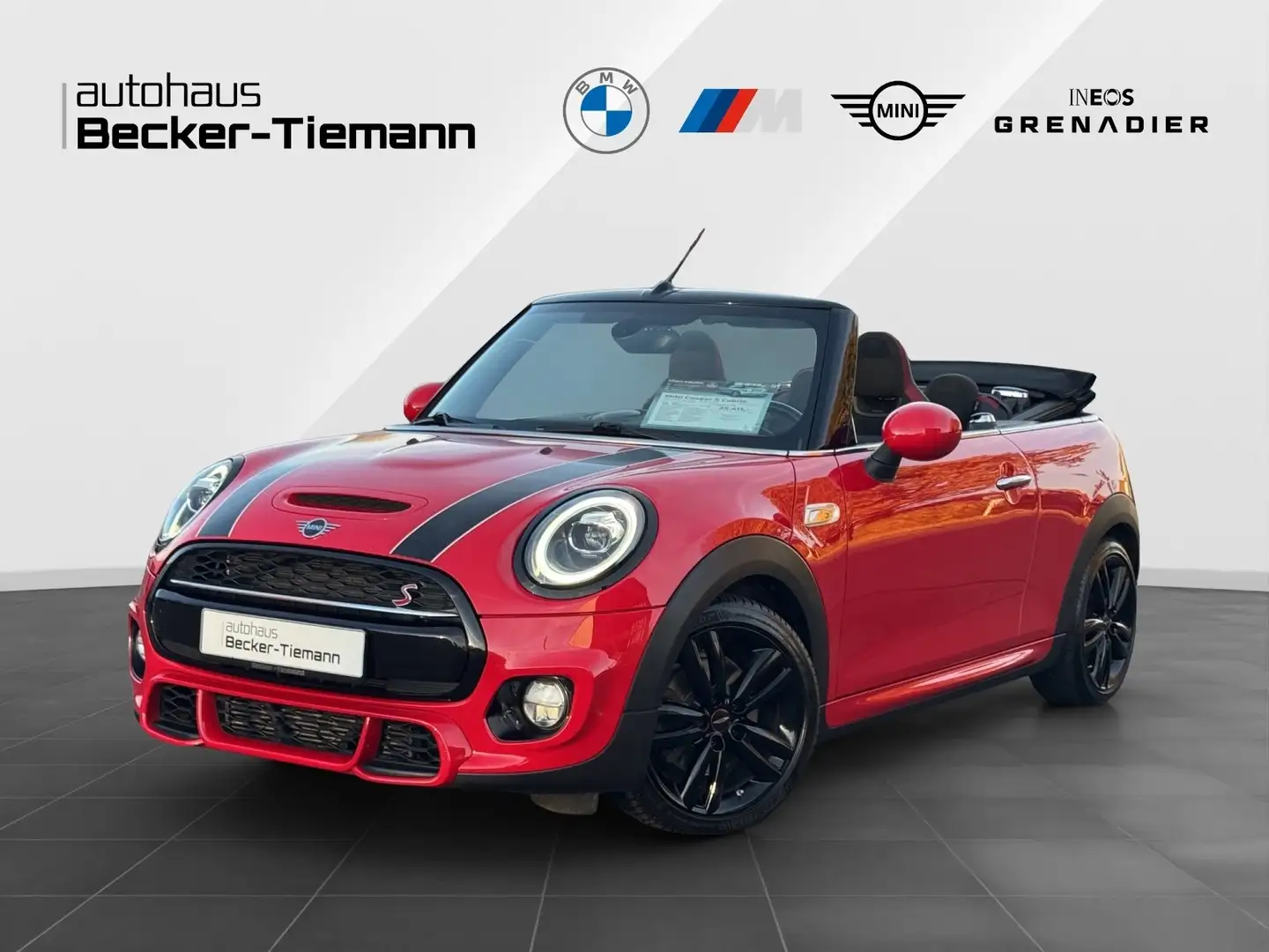 MINI Cooper S Cabrio Cooper S Cabrio JCW Trim | Navi | LED | JCW Sitze Rot - 1