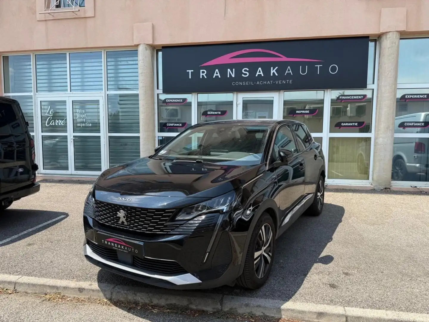 Peugeot 3008 Hybrid 225 e-EAT8 Allure/1er main/TVA RECUPERABLE Zwart - 1