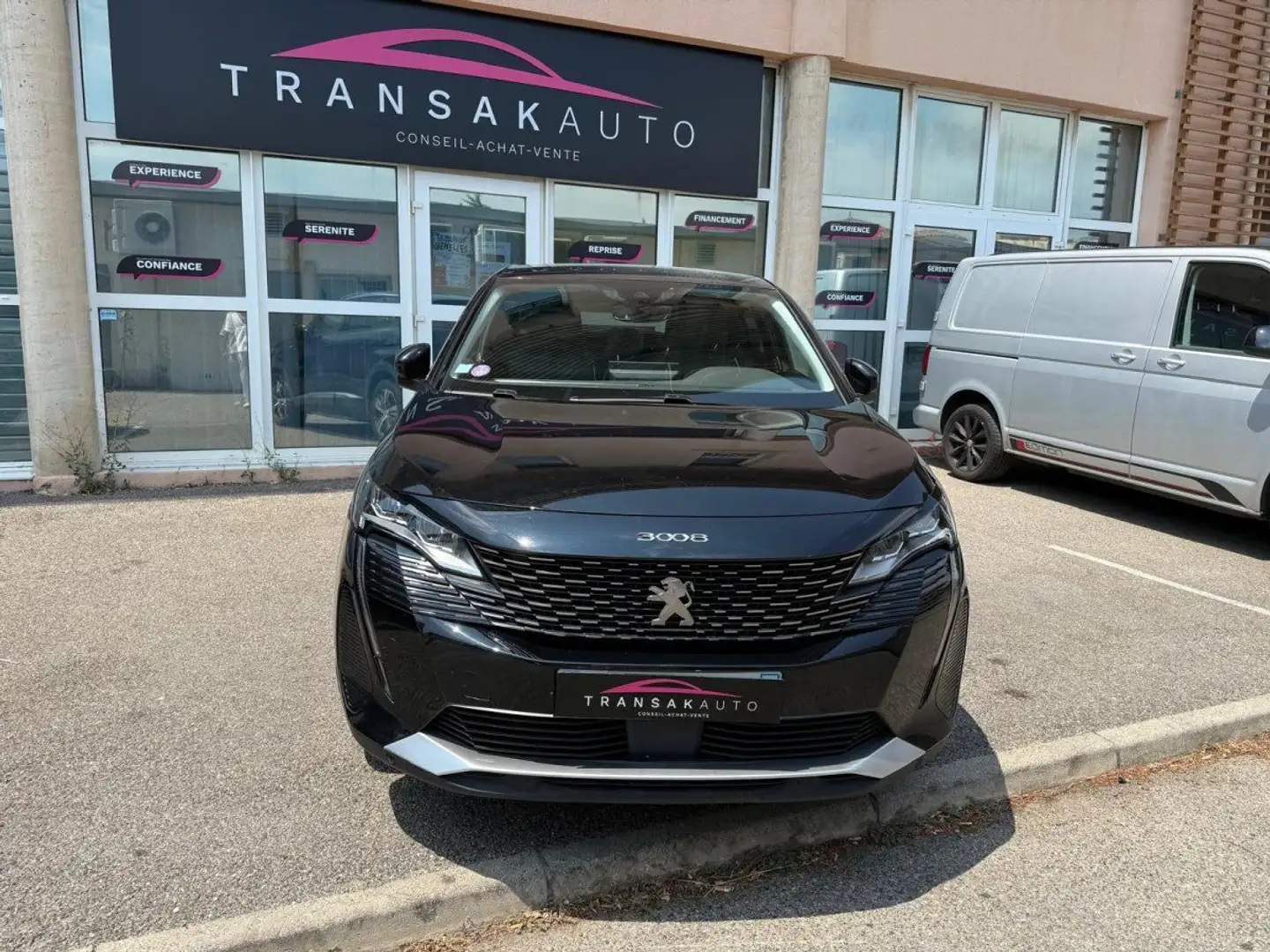 Peugeot 3008 Hybrid 225 e-EAT8 Allure/1er main/TVA RECUPERABLE Zwart - 2